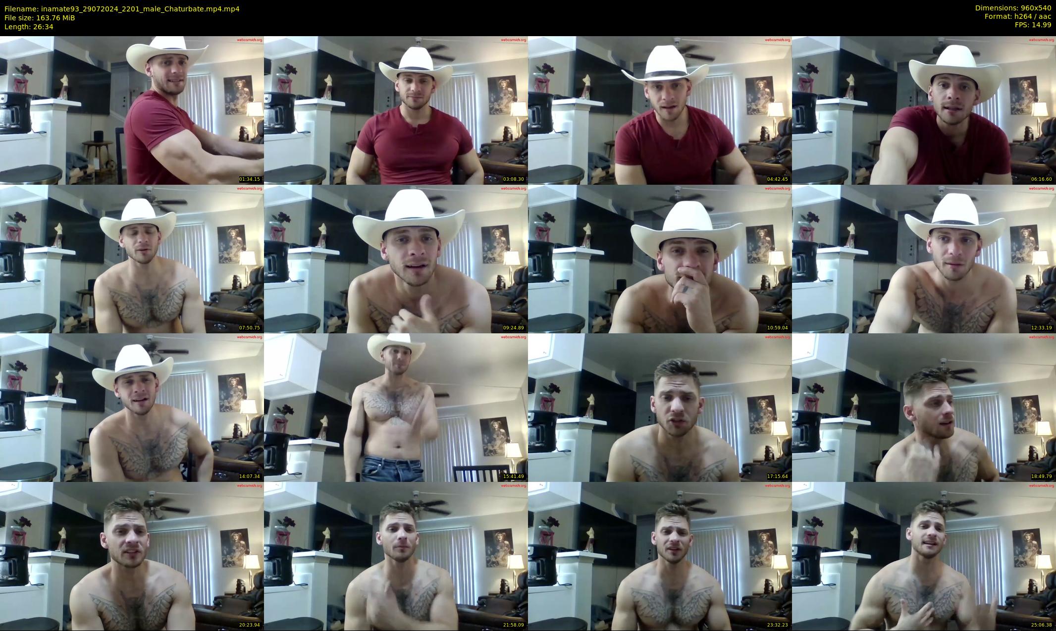 inamate93 — 27 minute Chaturbate male cam show recording, 480p, Jul 29, 2024