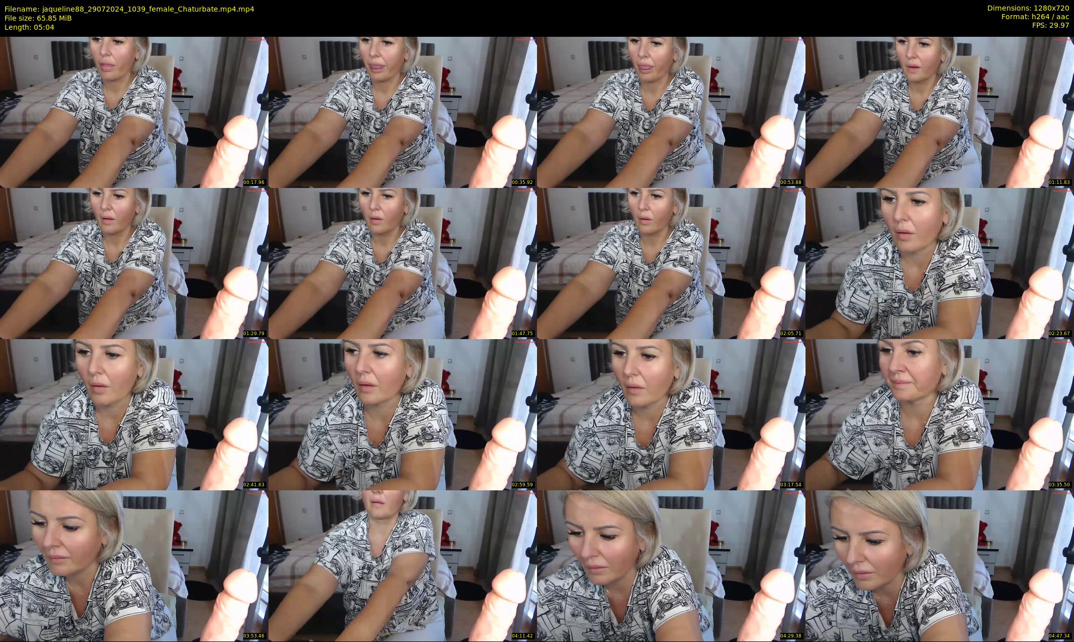 jaqueline88 — 6 minute Chaturbate female cam show recording, 720p, Jul 29, 2024