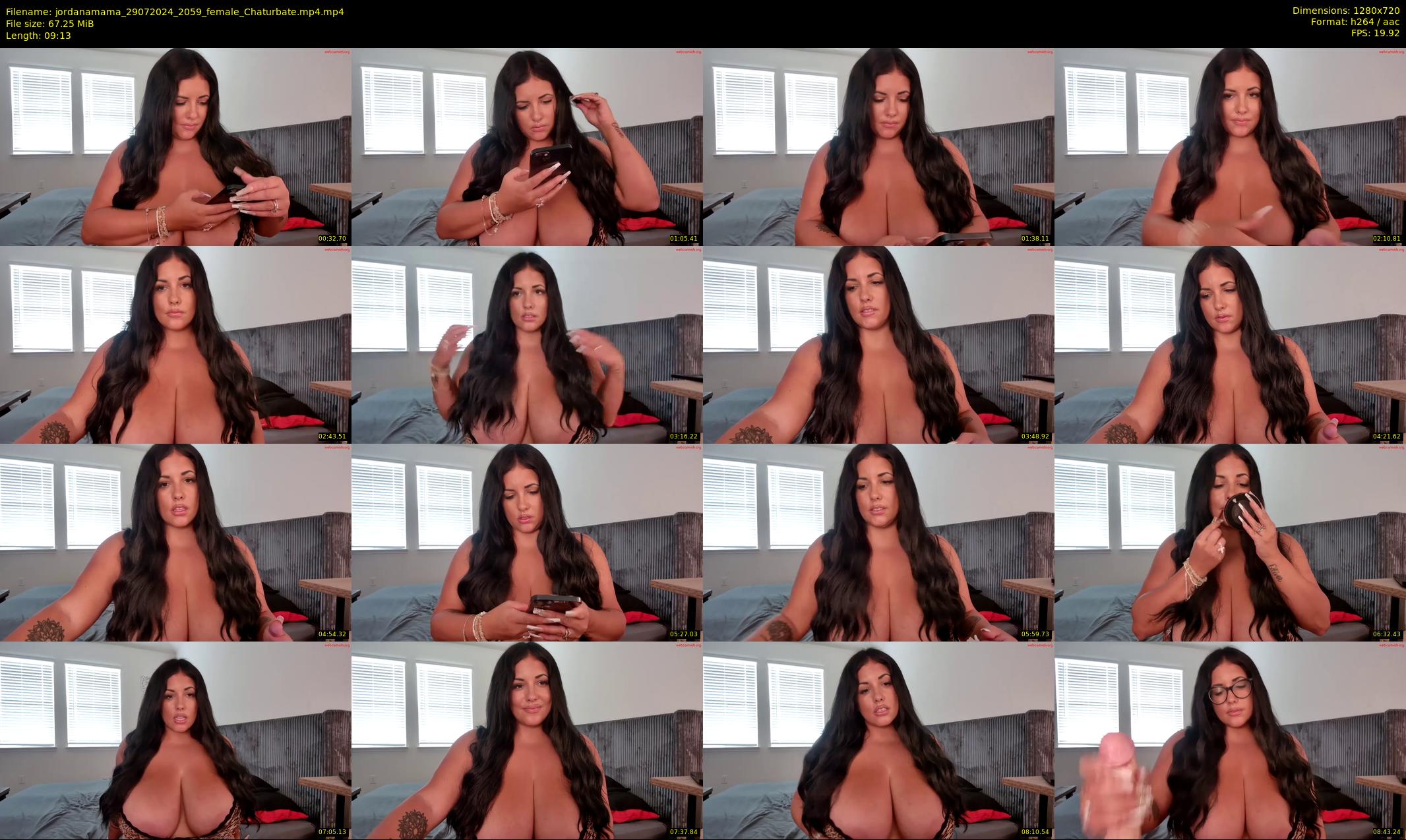 jordanamama — 10 minute Chaturbate couple cam show recording, 720p, Jul 29, 2024