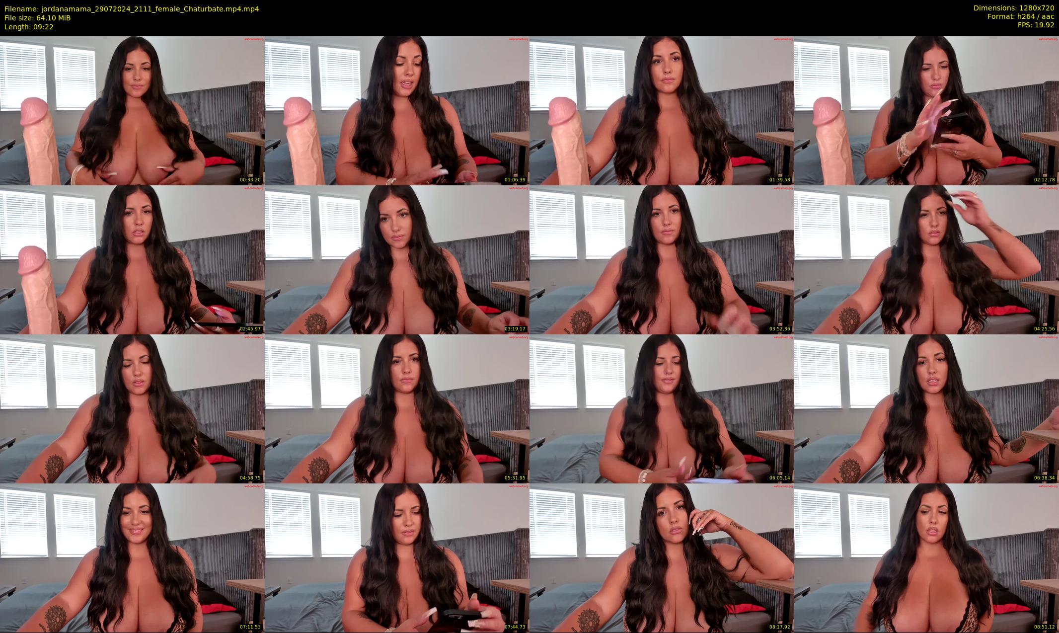 jordanamama — 10 minute Chaturbate couple cam show recording, 720p, Jul 29, 2024