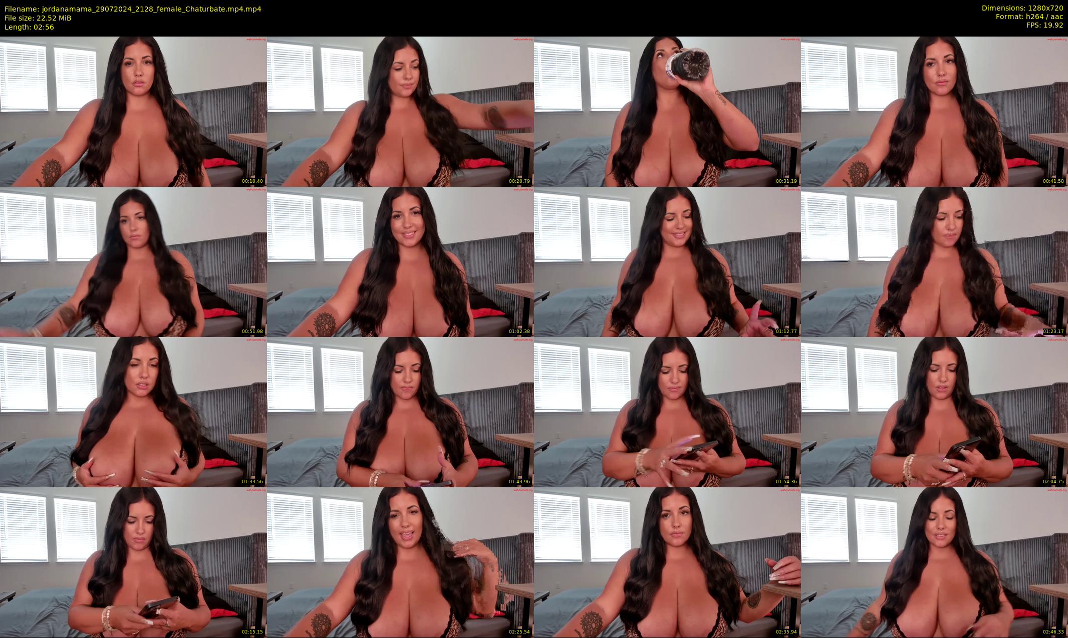 jordanamama — 3 minute Chaturbate couple cam show recording, 720p, Jul 29, 2024