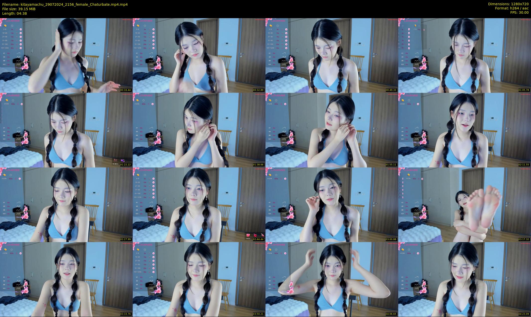kitayamachu — 5 minute Chaturbate female cam show recording, 720p, Jul 29, 2024