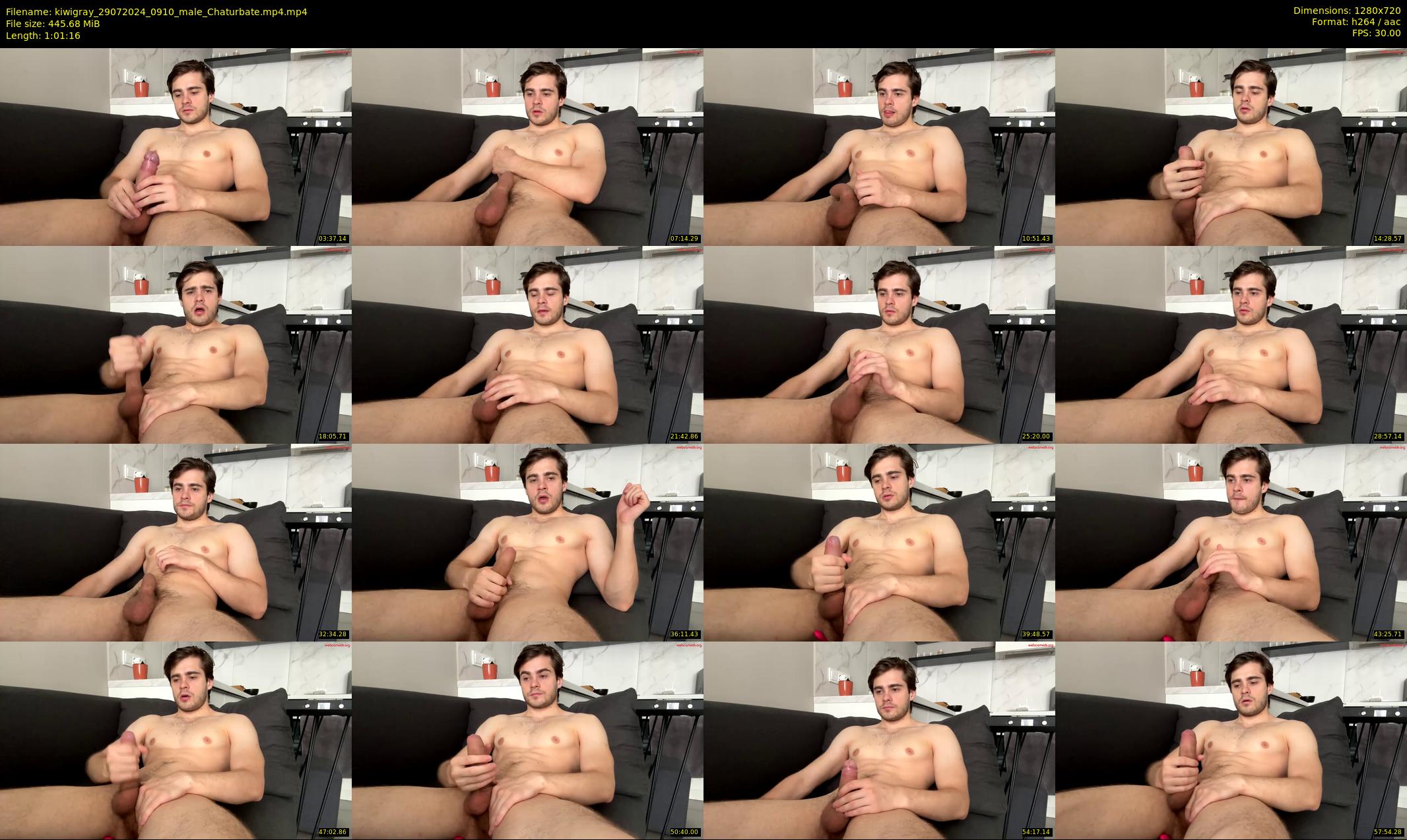 kiwigray — 62 minute Chaturbate male cam show recording, 720p, Jul 29, 2024