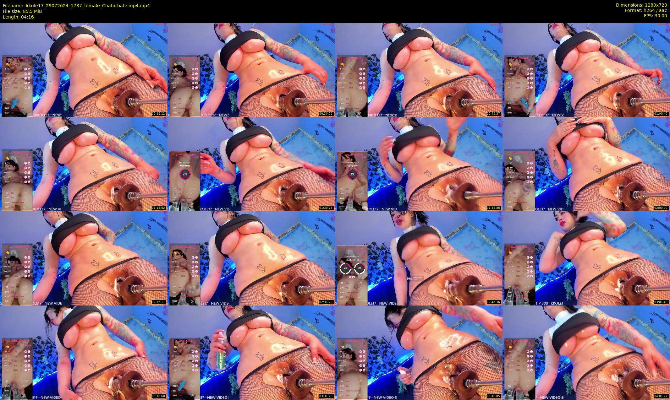 kkole17 — 5 minute Chaturbate female cam show recording, 720p, Jul 29, 2024