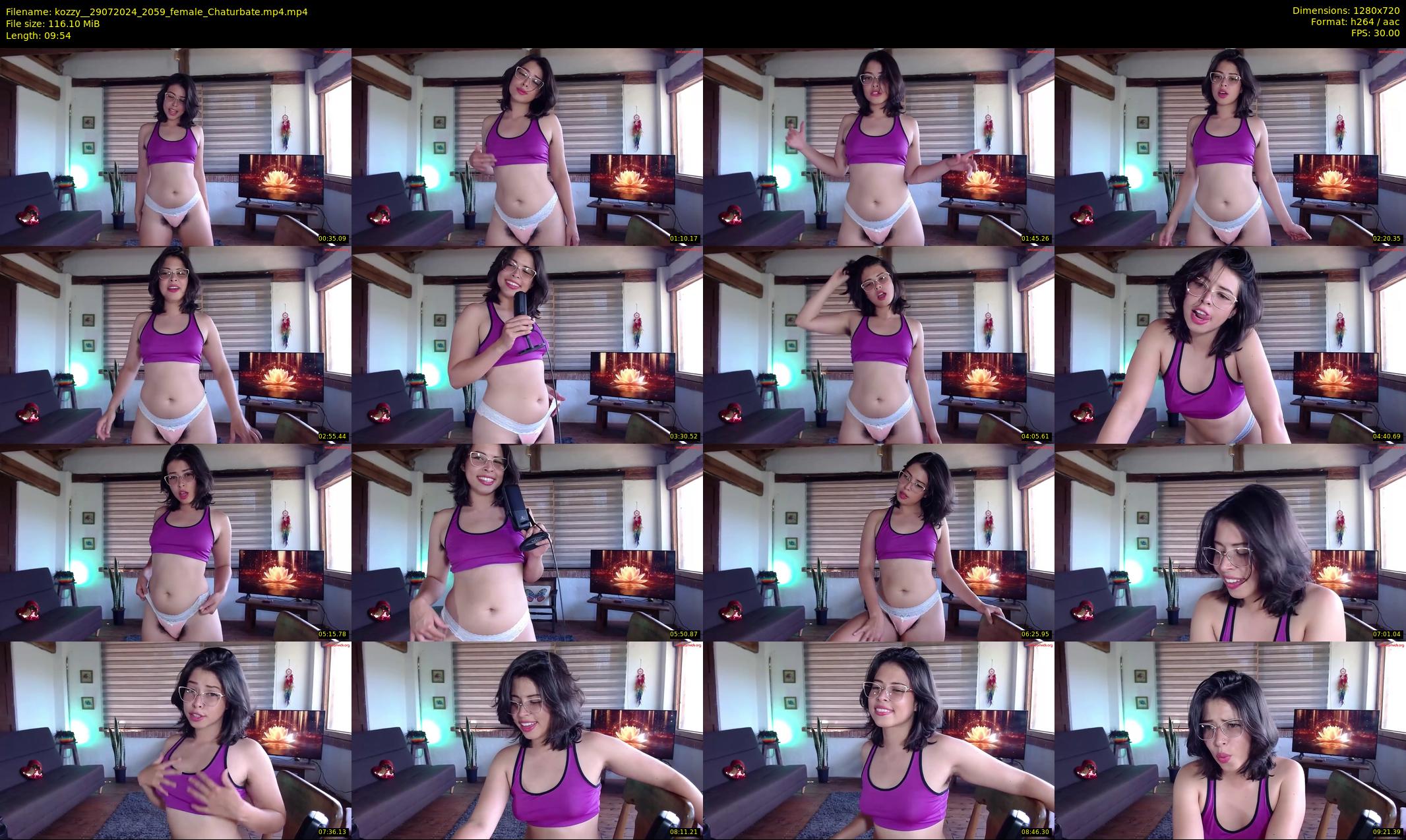 kozzy_ — 10 minute Chaturbate female cam show recording, 720p, Jul 29, 2024