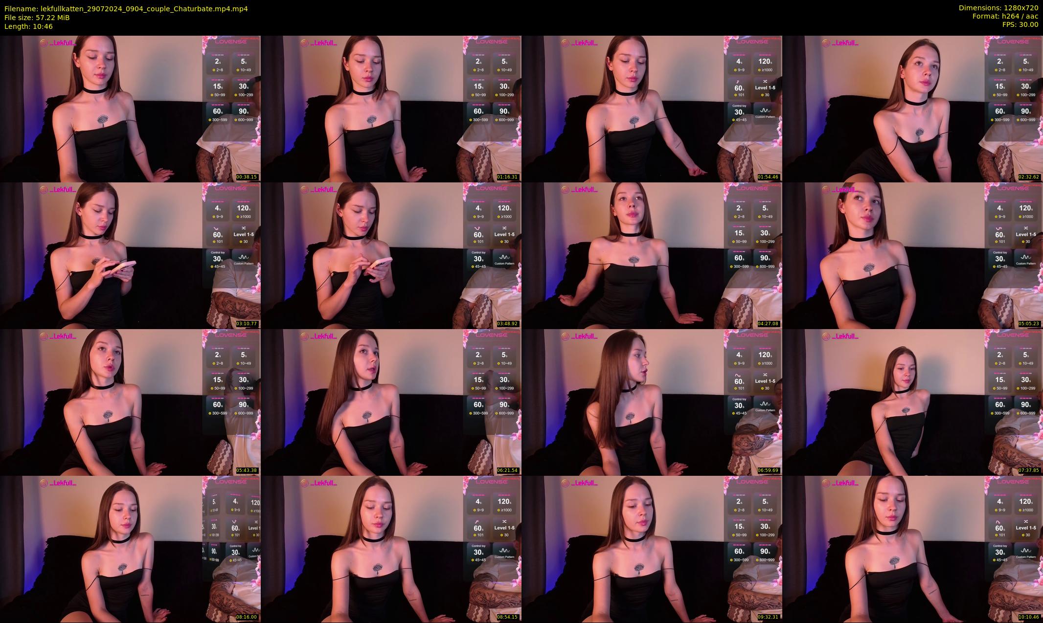 lekfullkatten — 11 minute Chaturbate couple cam show recording, 720p, Jul 29, 2024