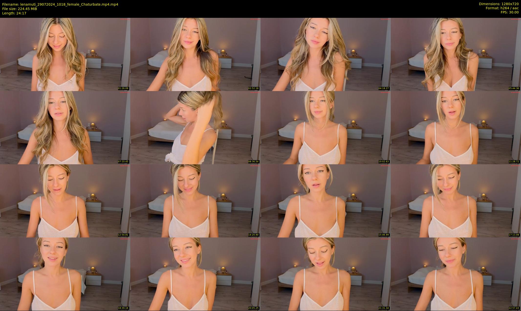 lenamuti — 25 minute Chaturbate female cam show recording, 720p, Jul 29, 2024