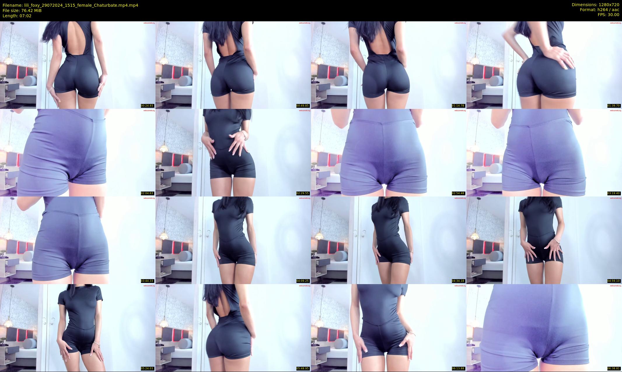 lili_foxy — 8 minute Chaturbate female cam show recording, 720p, Jul 29, 2024