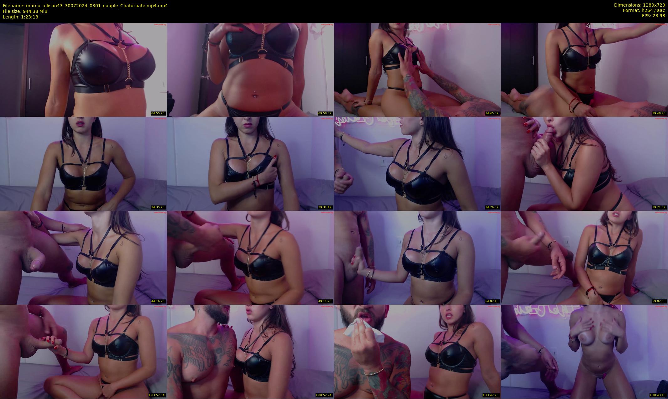 marco_allison43 — 84 minute Chaturbate couple cam show recording, 720p, Jul 30, 2024