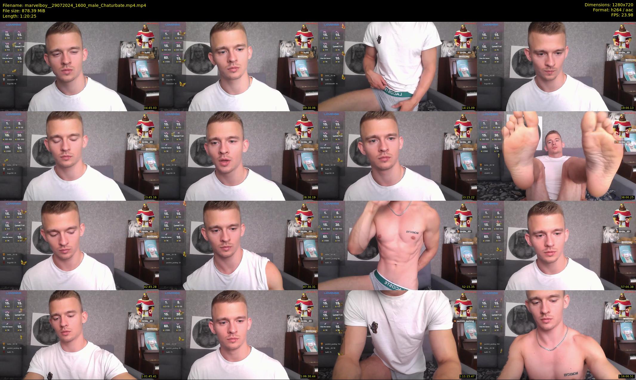 marvelboy_ — 81 minute Chaturbate male cam show recording, 720p, Jul 29, 2024