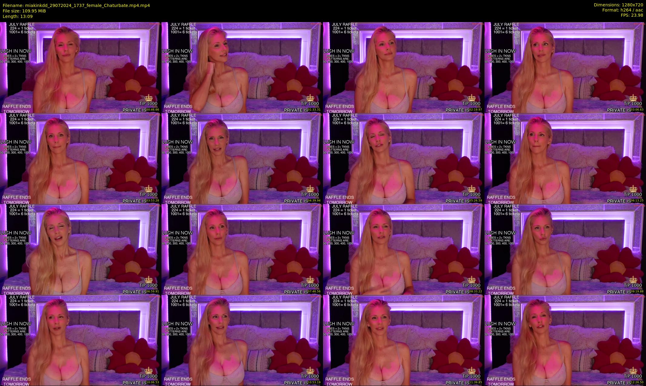 miakinkdd — 14 minute Chaturbate female cam show recording, 720p, Jul 29, 2024