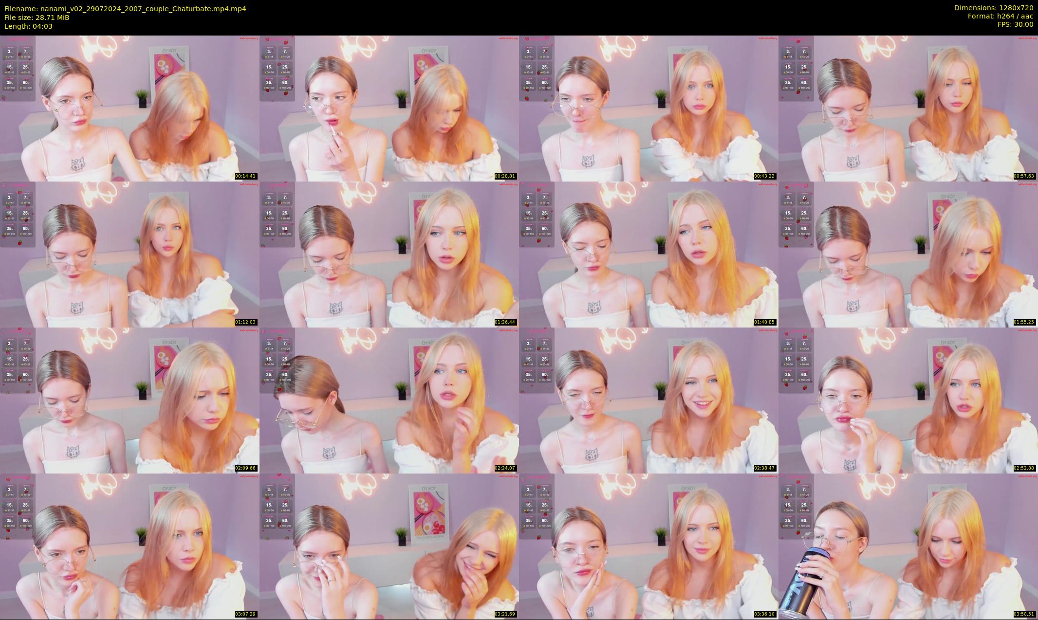 nanami_v02 — 5 minute Chaturbate couple cam show recording, 720p, Jul 29, 2024