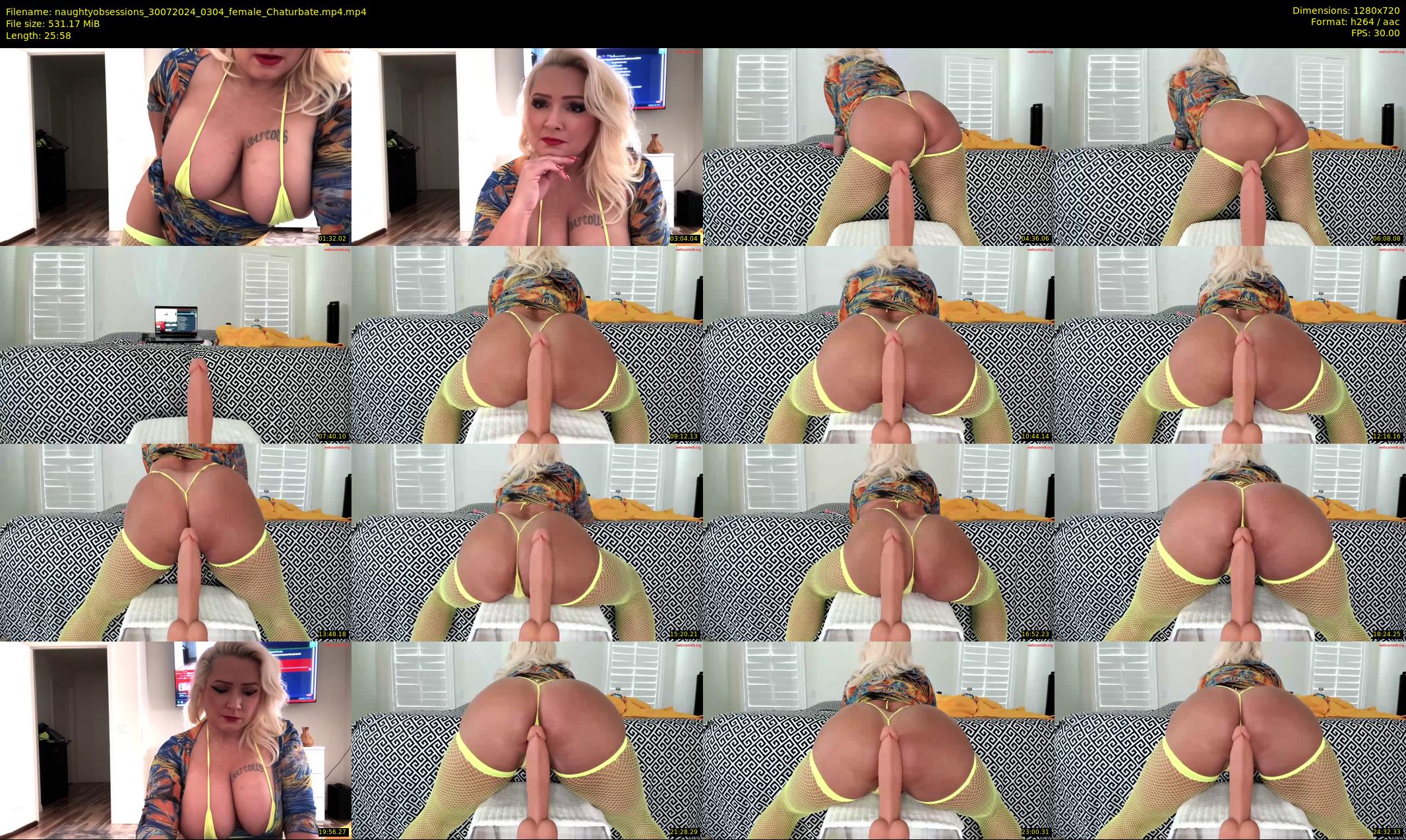 naughtyobsessions — 26 minute Chaturbate female cam show recording, 720p, Jul 30, 2024