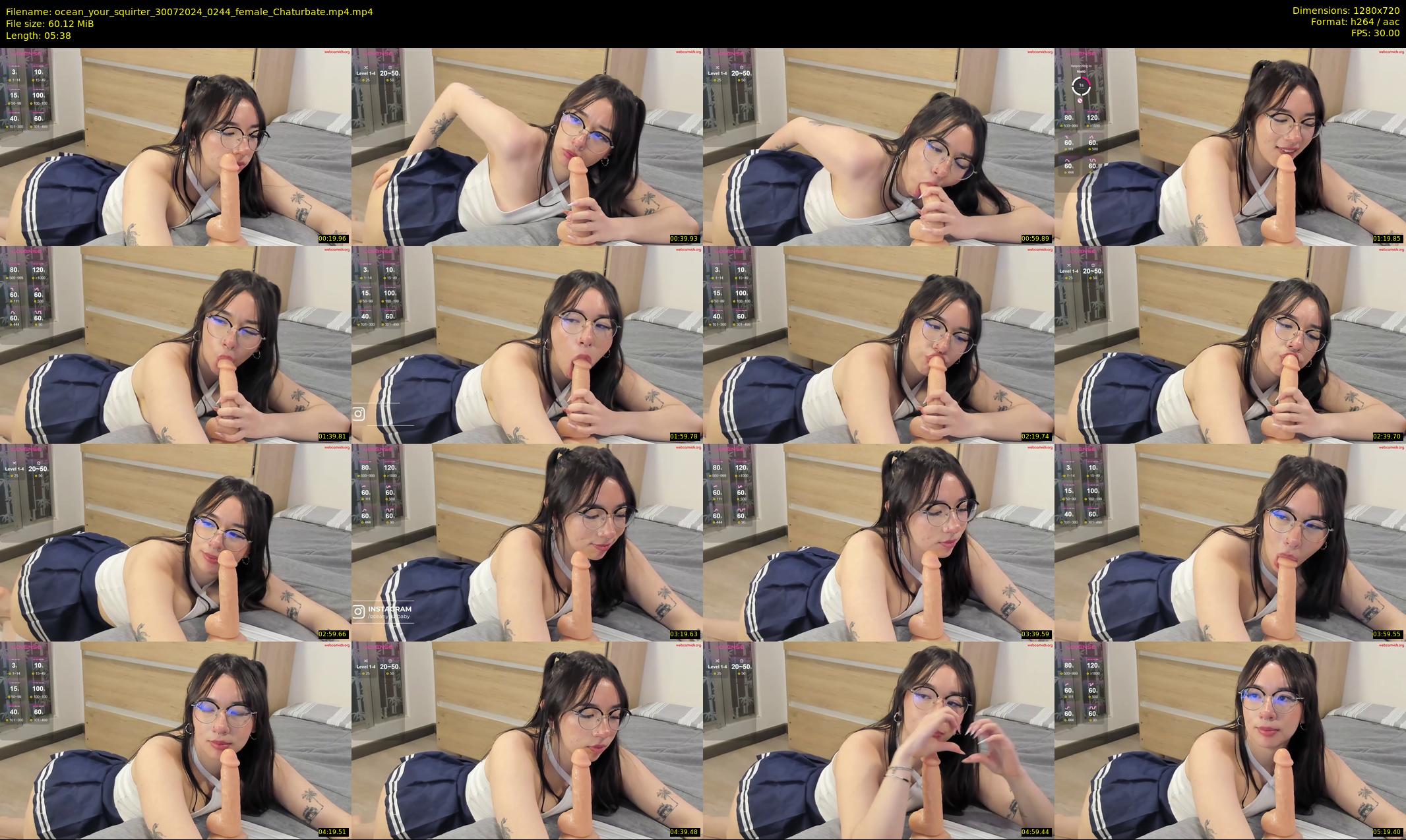 ocean_your_squirter — 6 minute Chaturbate female cam show recording, 720p, Jul 30, 2024