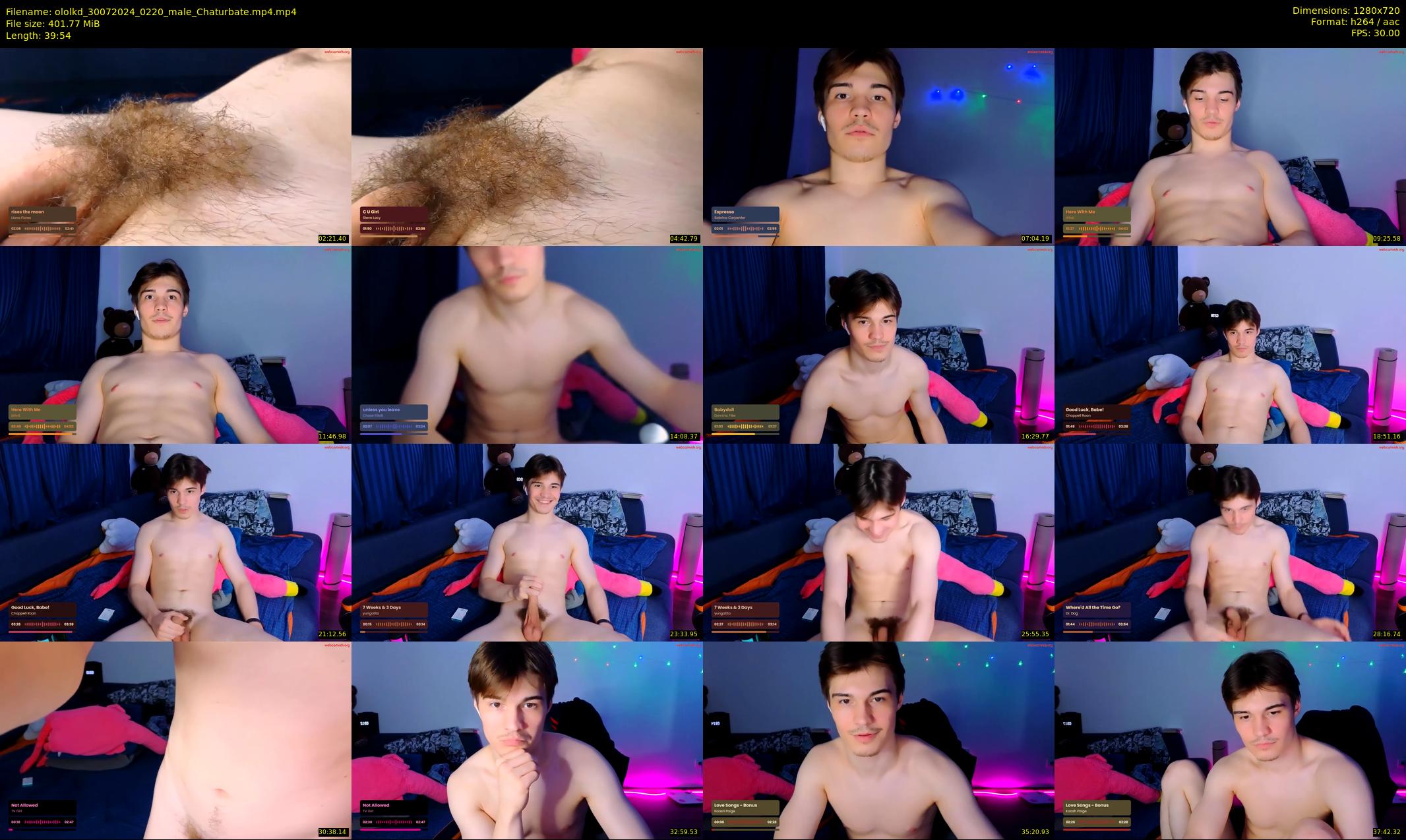 ololkd — 40 minute Chaturbate male cam show recording, 720p, Jul 30, 2024