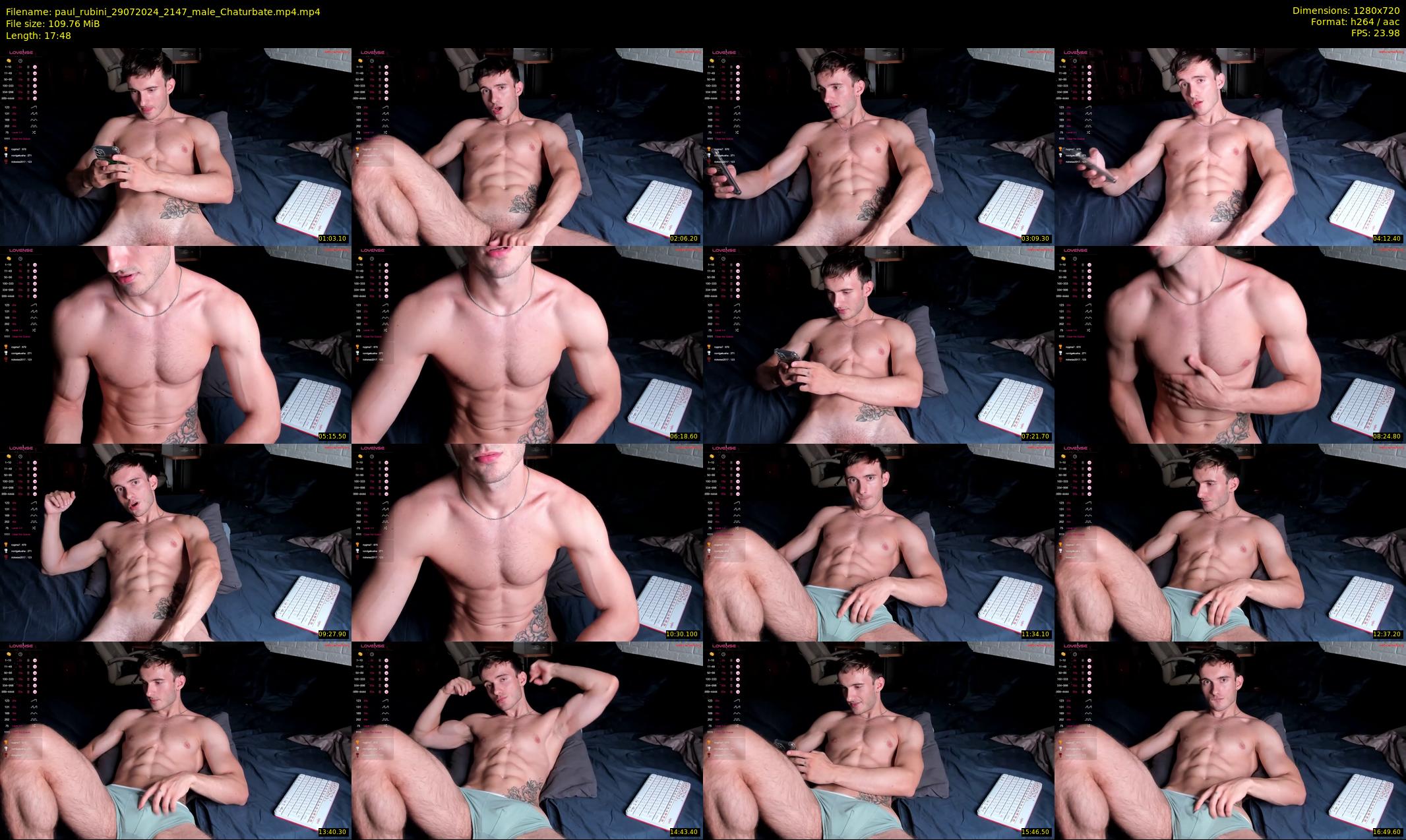 paul_rubini — 18 minute Chaturbate male cam show recording, 720p, Jul 29, 2024