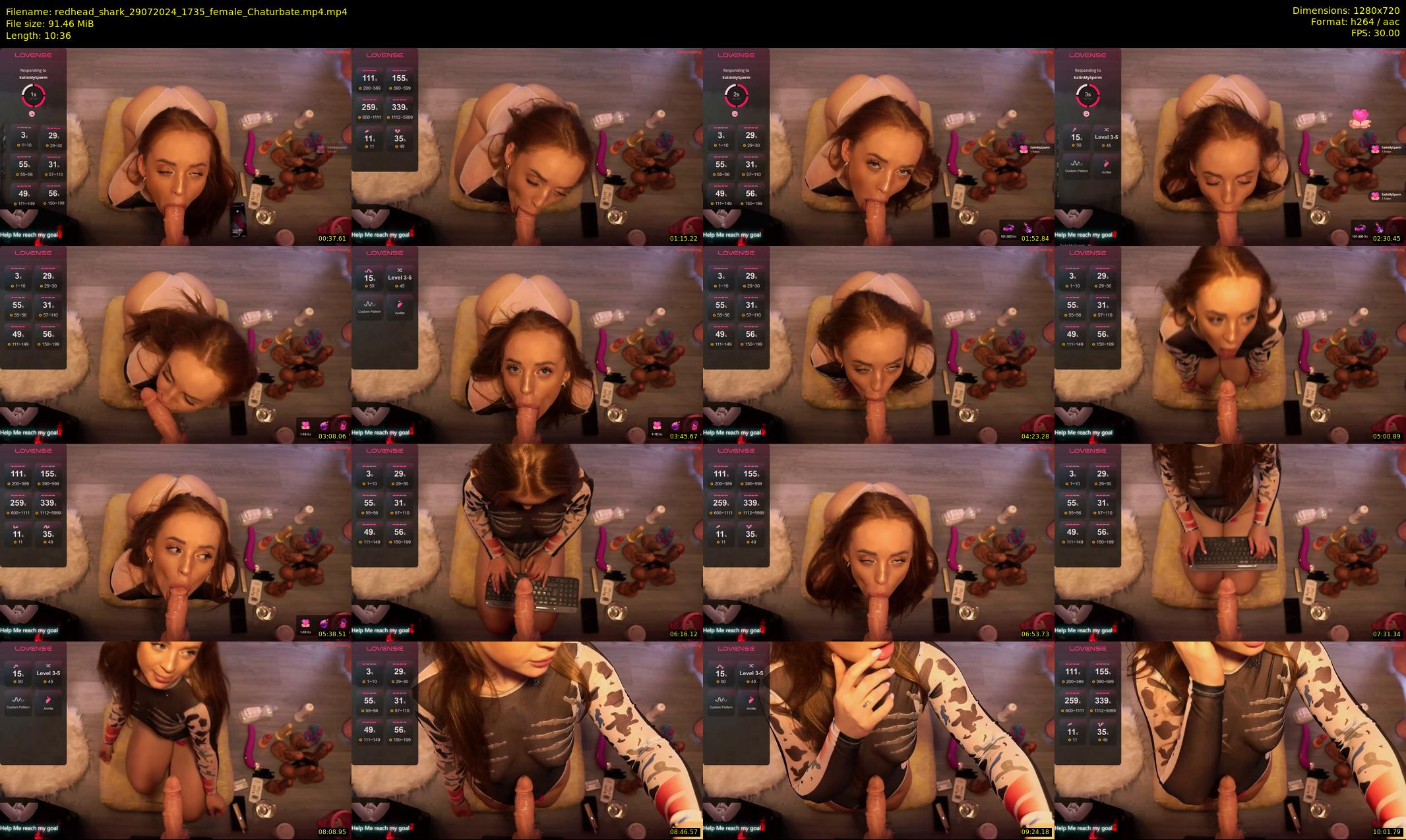 redhead_shark — 11 minute Chaturbate female cam show recording, 720p, Jul 29, 2024