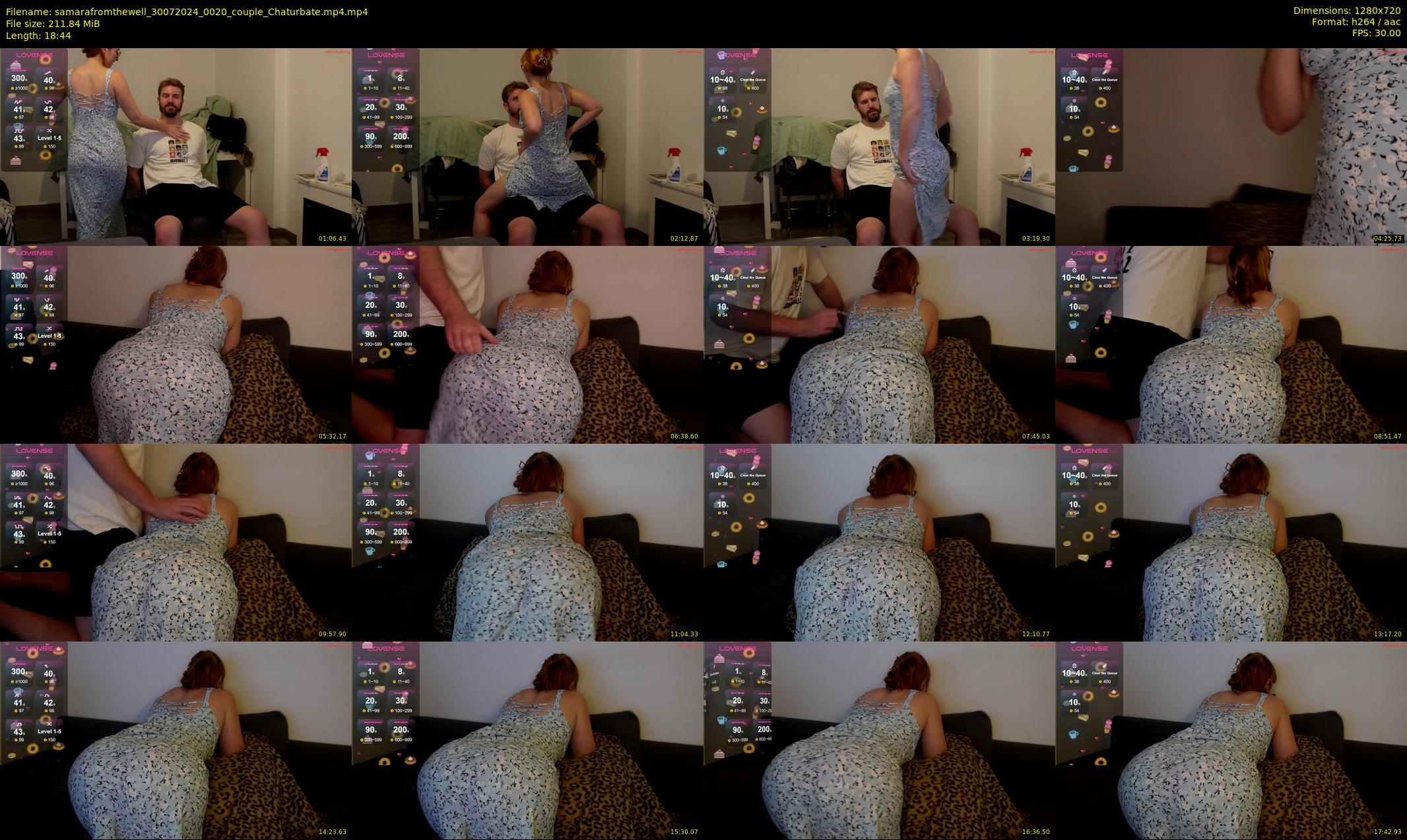 samarafromthewell — 19 minute Chaturbate female cam show recording, 720p, Jul 30, 2024