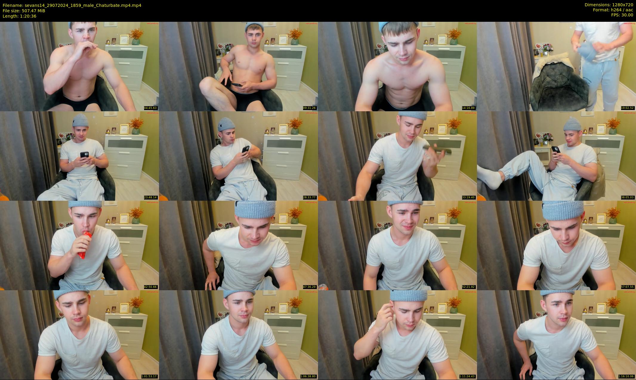 sevans14 — 81 minute Chaturbate male cam show recording, 720p, Jul 29, 2024