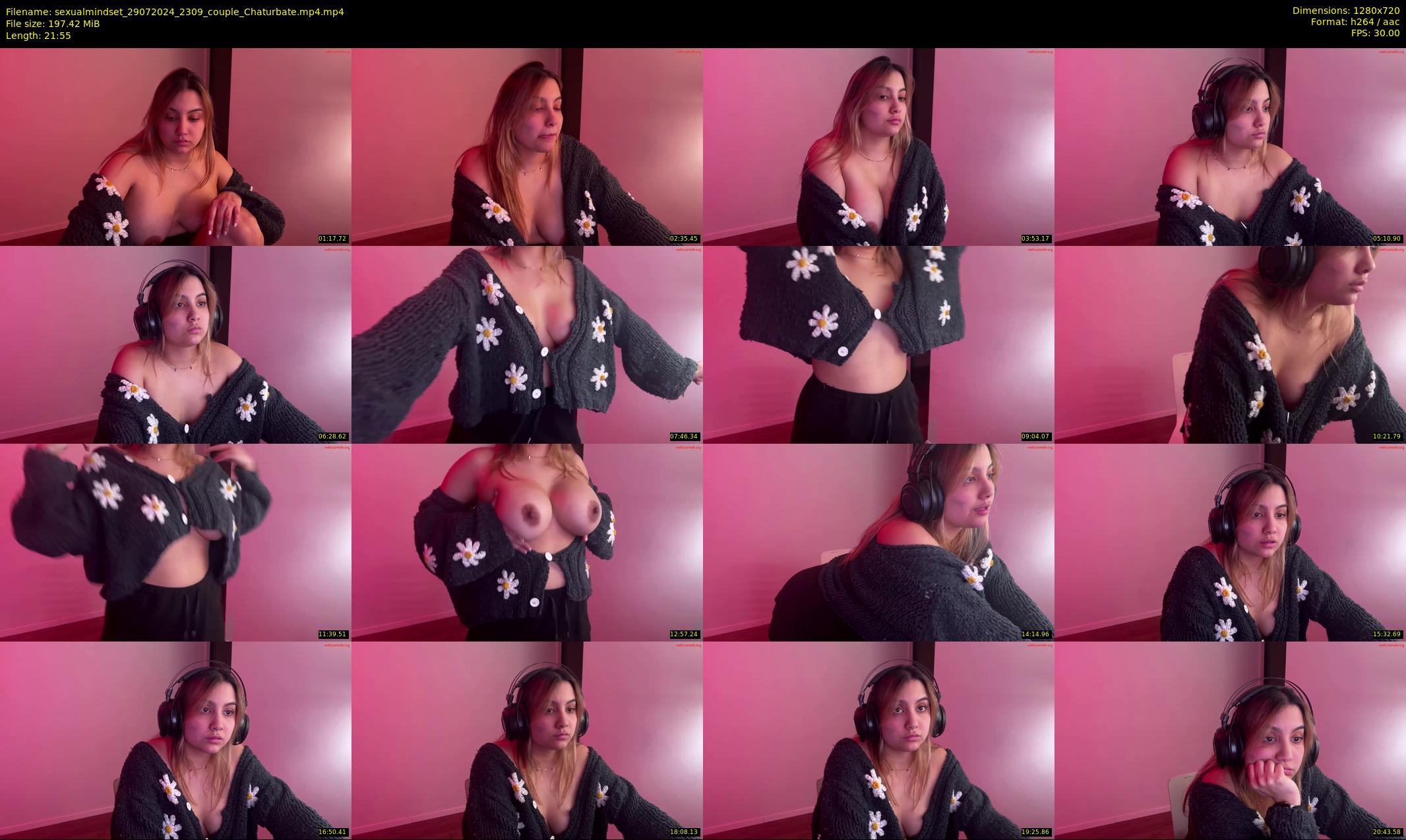 sexualmindset — 22 minute Chaturbate female cam show recording, 720p, Jul 29, 2024