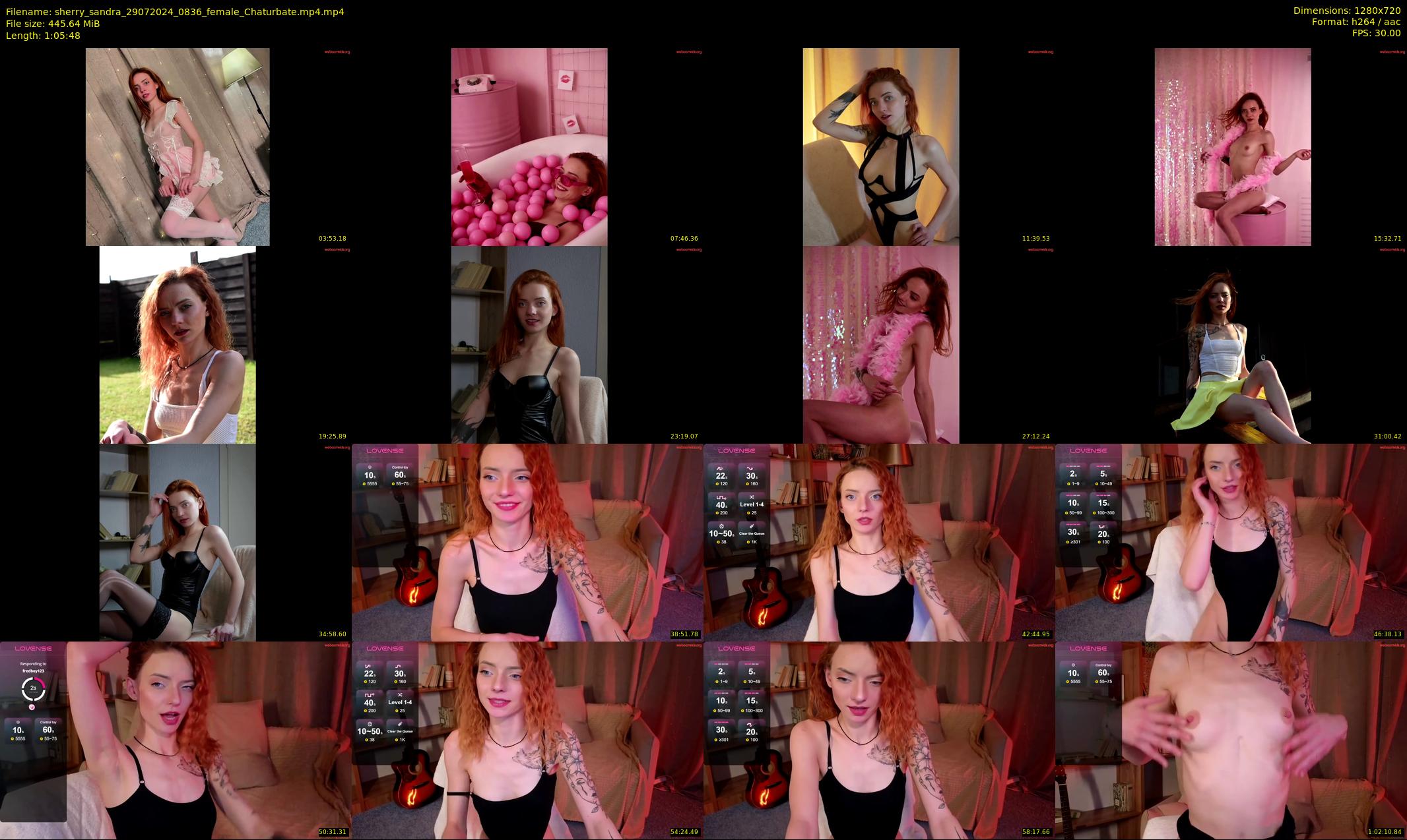 sherry_sandra — 66 minute Chaturbate female cam show recording, 720p, Jul 29, 2024