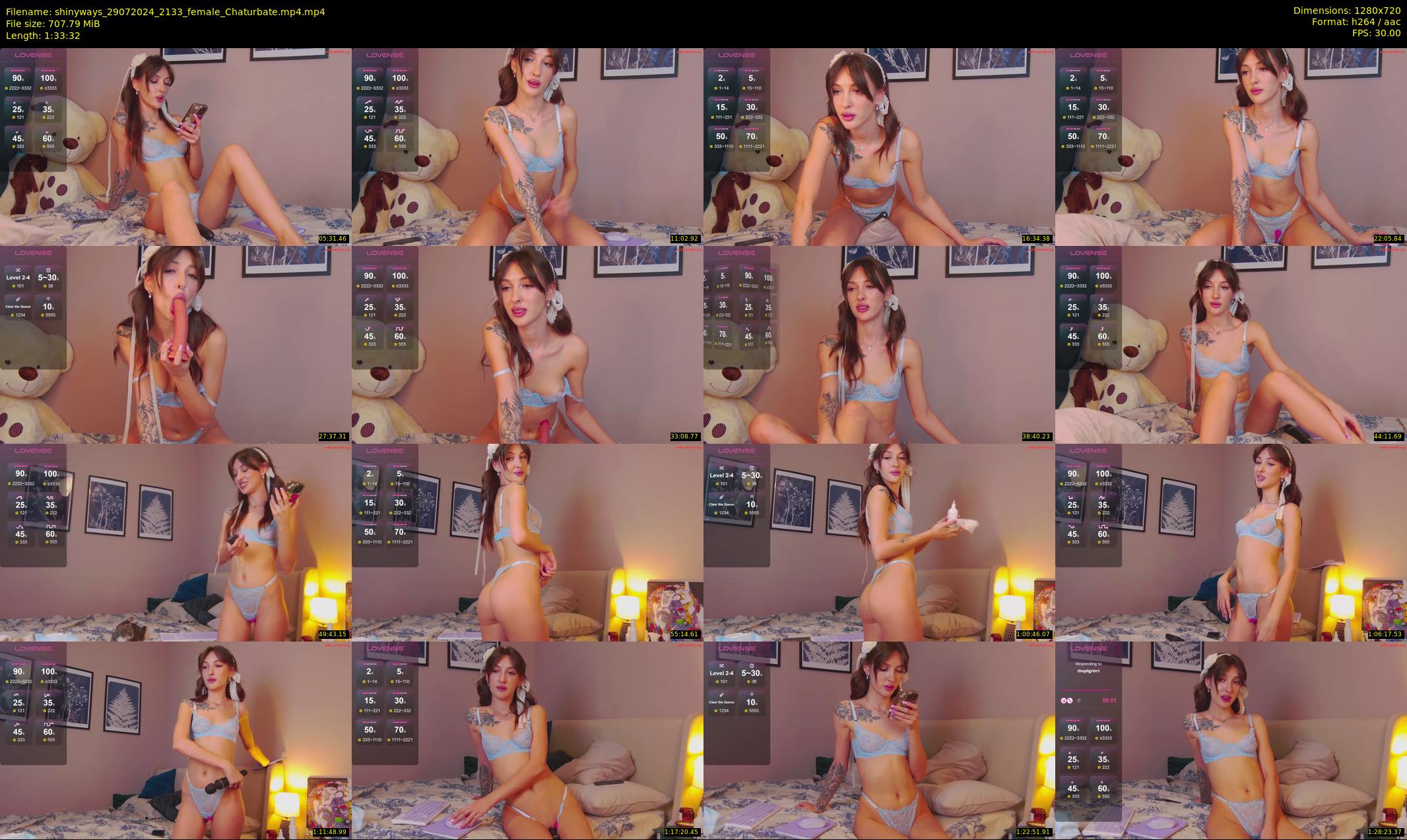 shinyways — 94 minute Chaturbate couple cam show recording, 720p, Jul 29, 2024