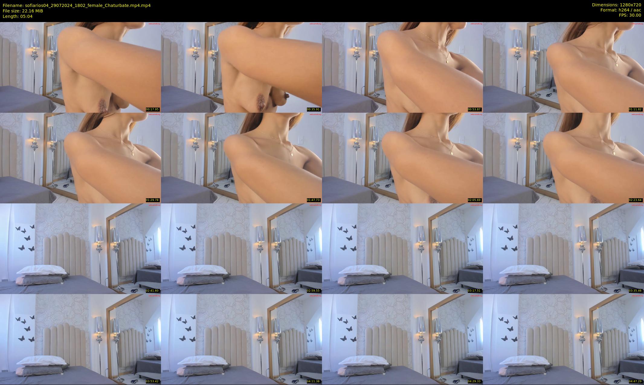 sofiarios04 — 6 minute Chaturbate female cam show recording, 720p, Jul 29, 2024