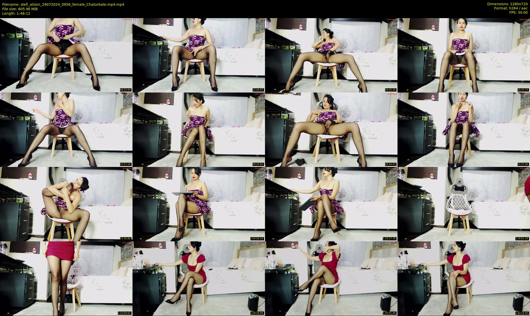 stefi_alizon — 109 minute Chaturbate female cam show recording, 720p, Jul 29, 2024