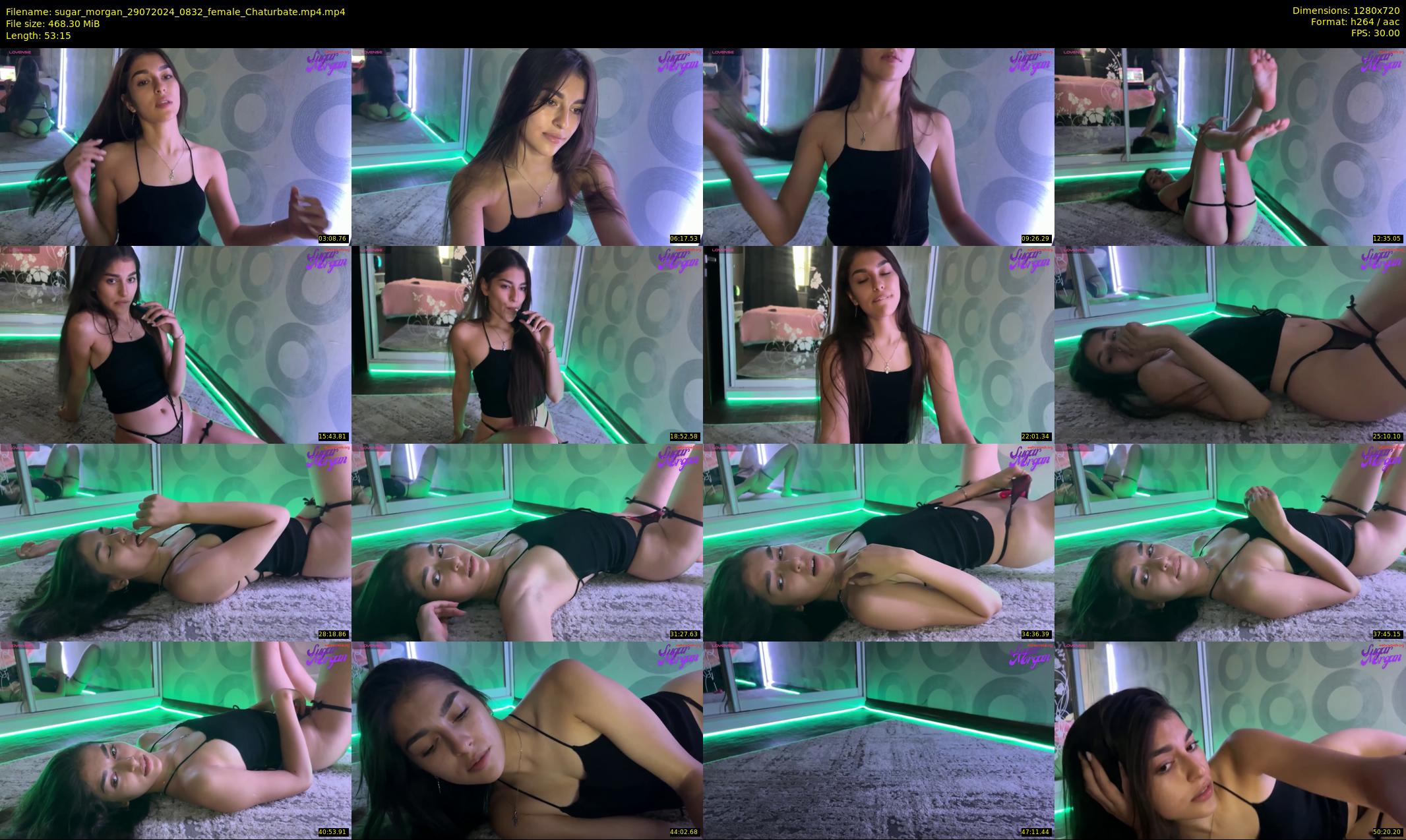 sugar_morgan — 54 minute Chaturbate female cam show recording, 720p, Jul 29, 2024