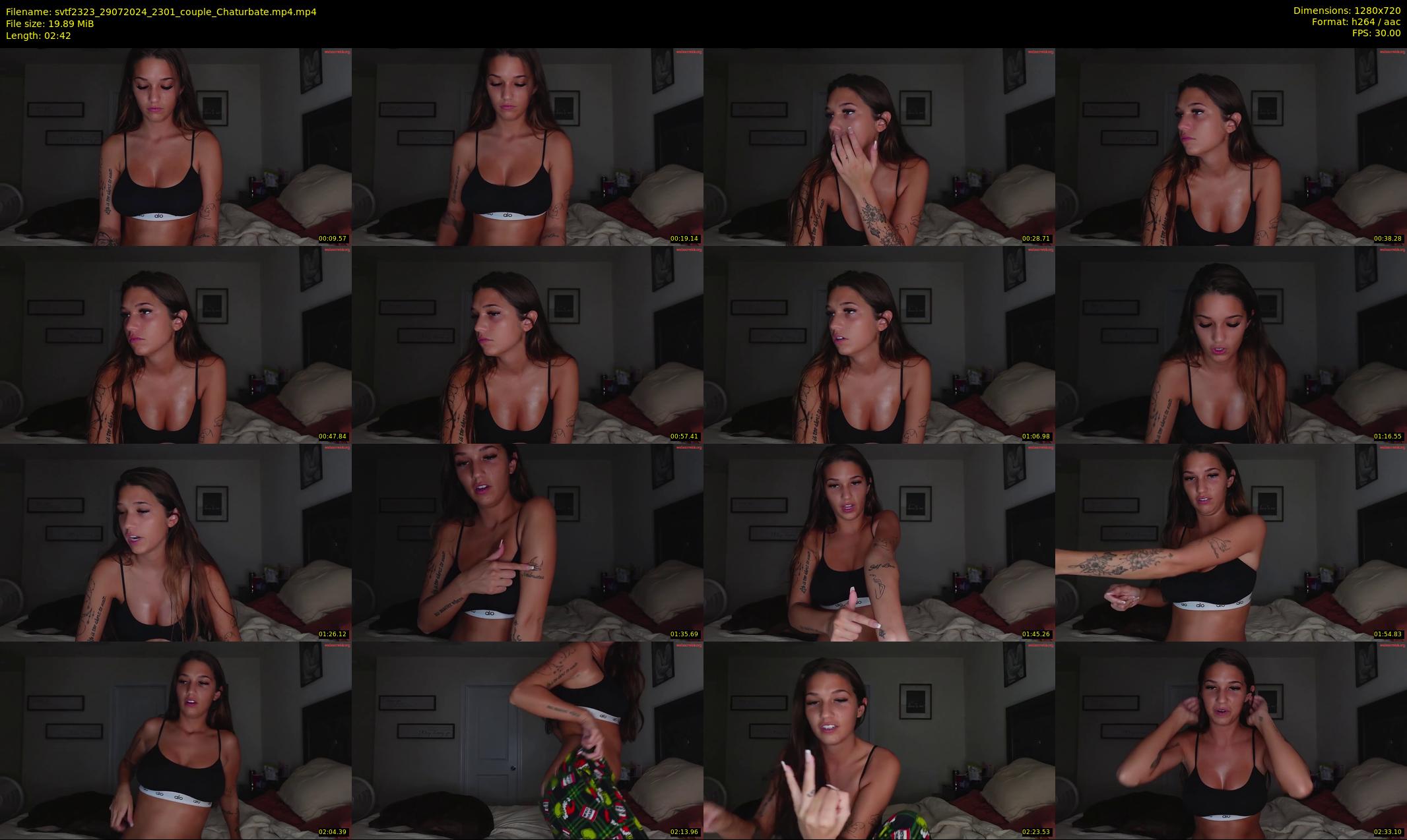 svtf2323 — 3 minute Chaturbate female cam show recording, 720p, Jul 29, 2024