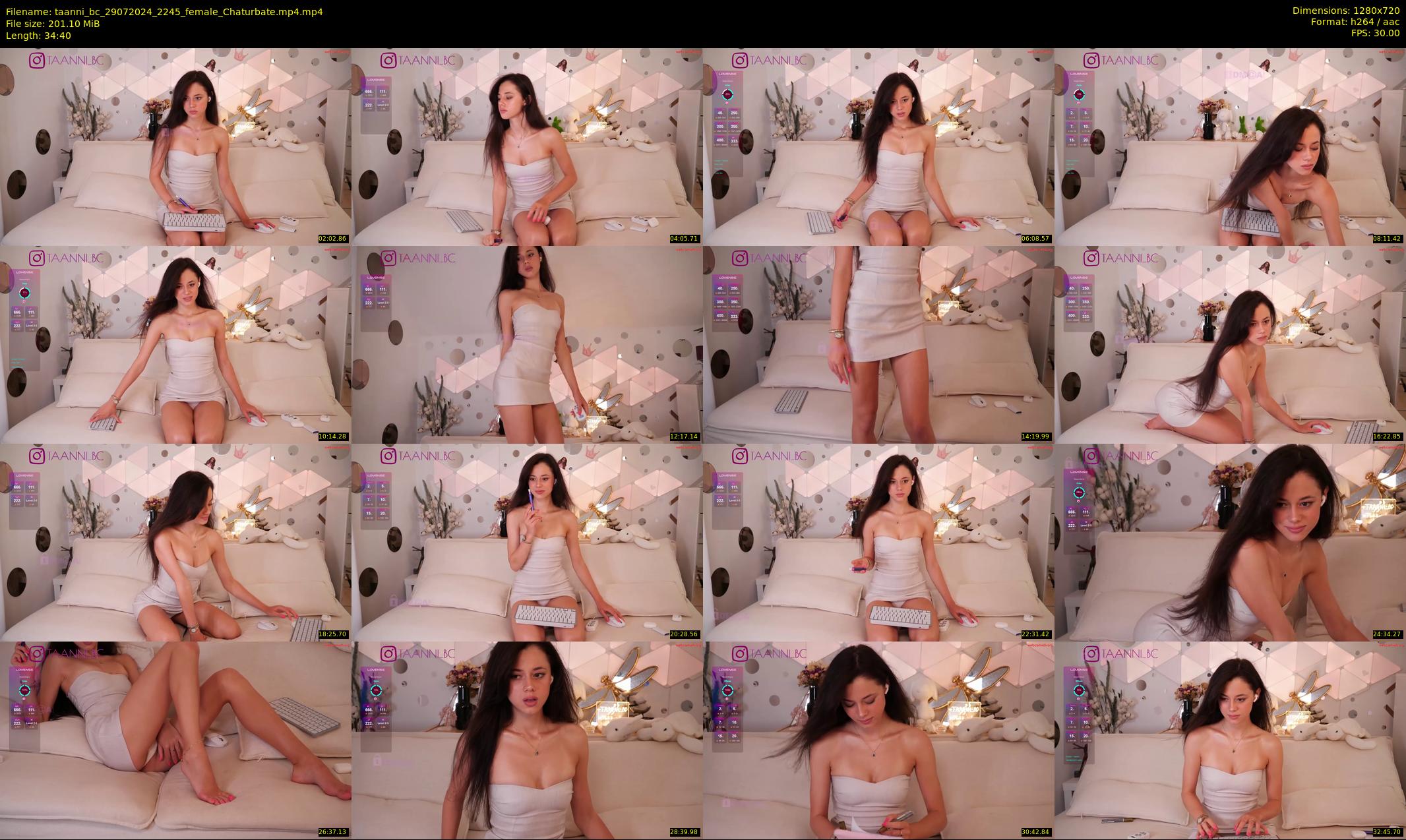 taanni_bc — 35 minute Chaturbate female cam show recording, 720p, Jul 29, 2024