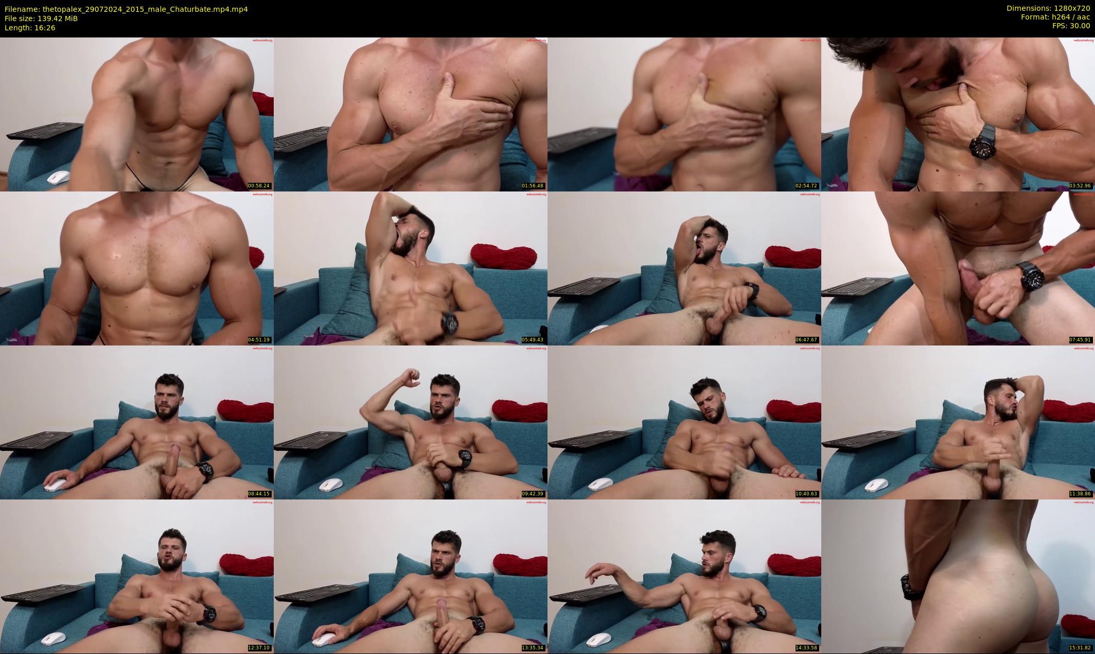 thetopalex — 17 minute Chaturbate male cam show recording, 720p, Jul 29, 2024