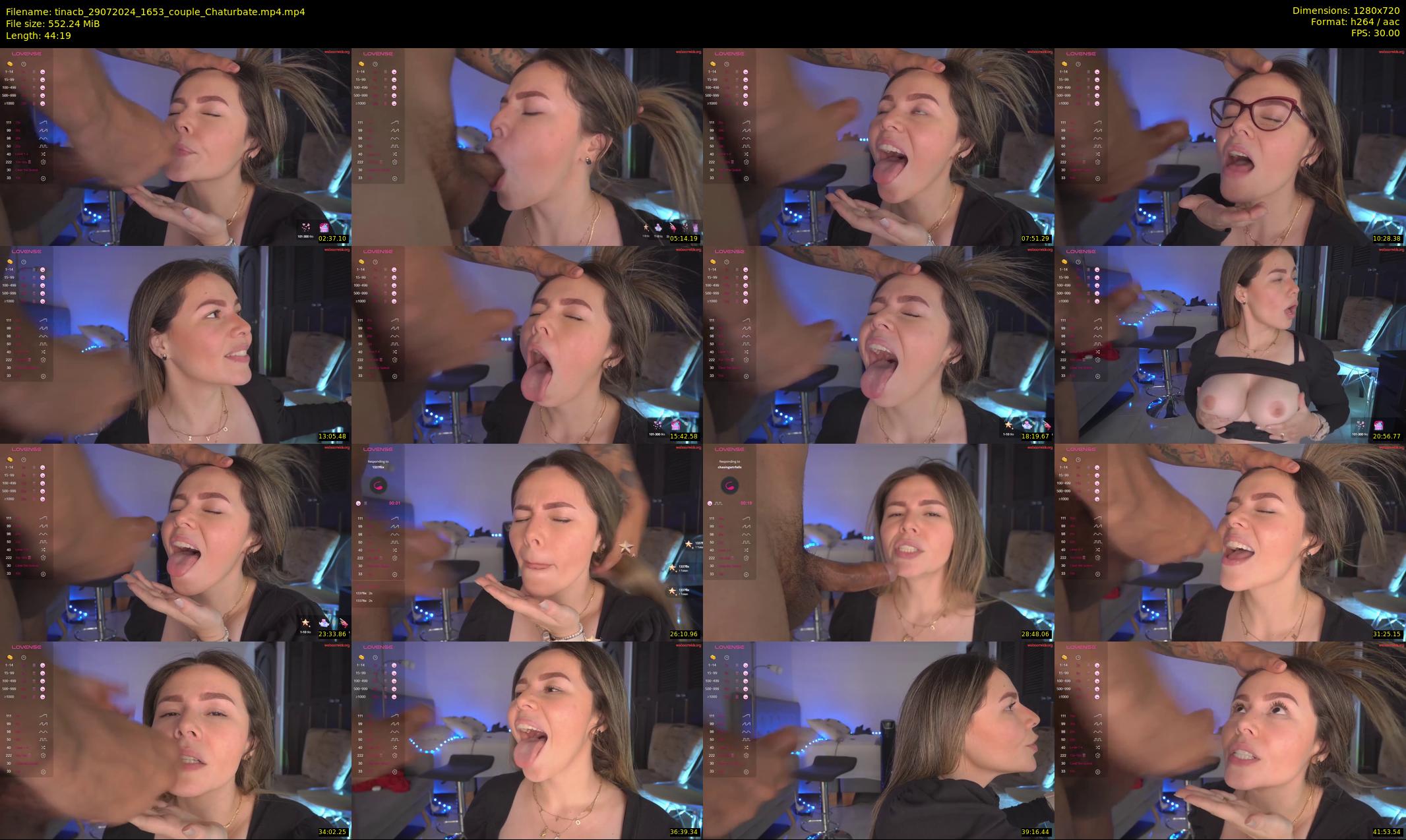 tinacb — 45 minute Chaturbate female cam show recording, 720p, Jul 29, 2024