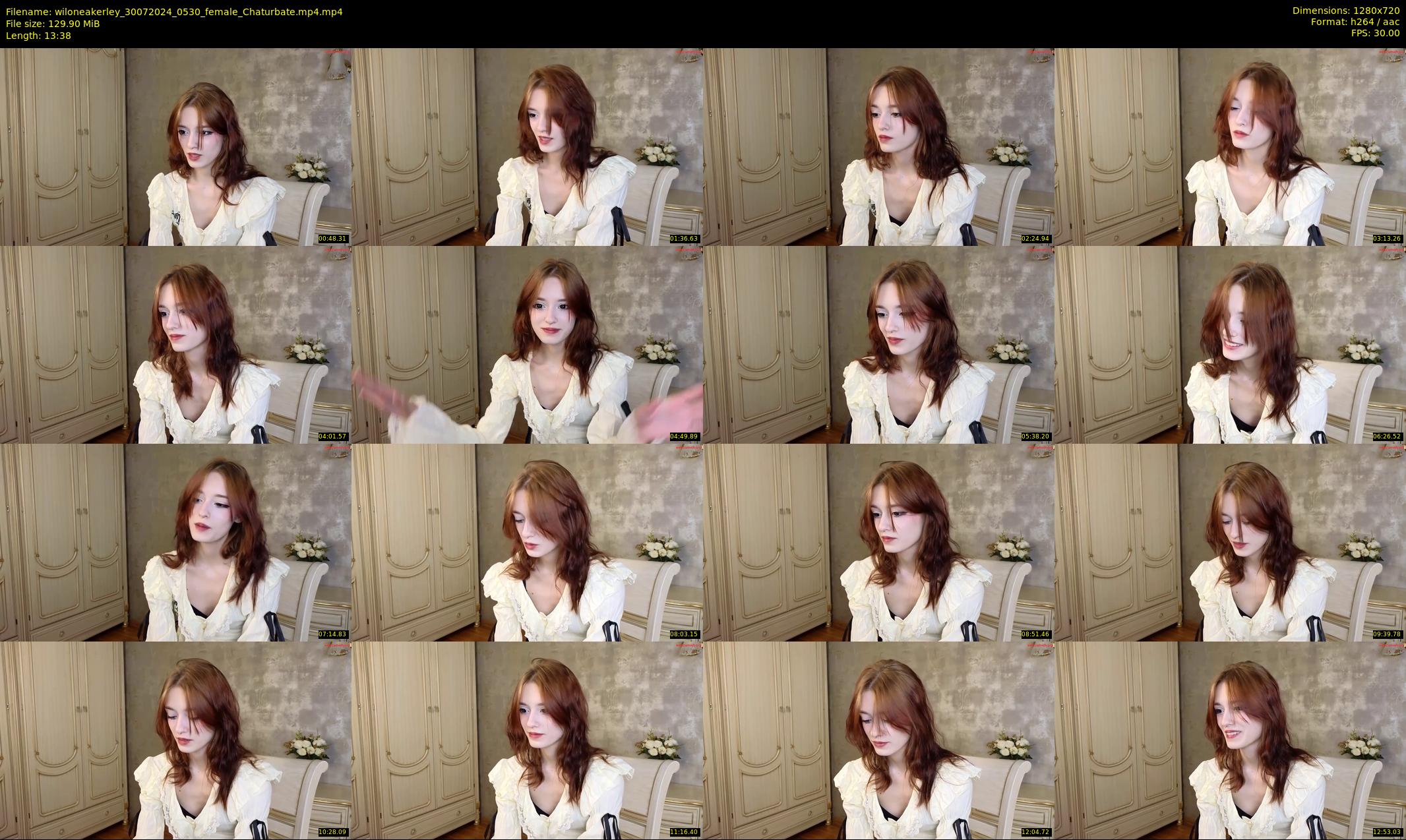 wiloneakerley — 14 minute Chaturbate female cam show recording, 720p, Jul 30, 2024