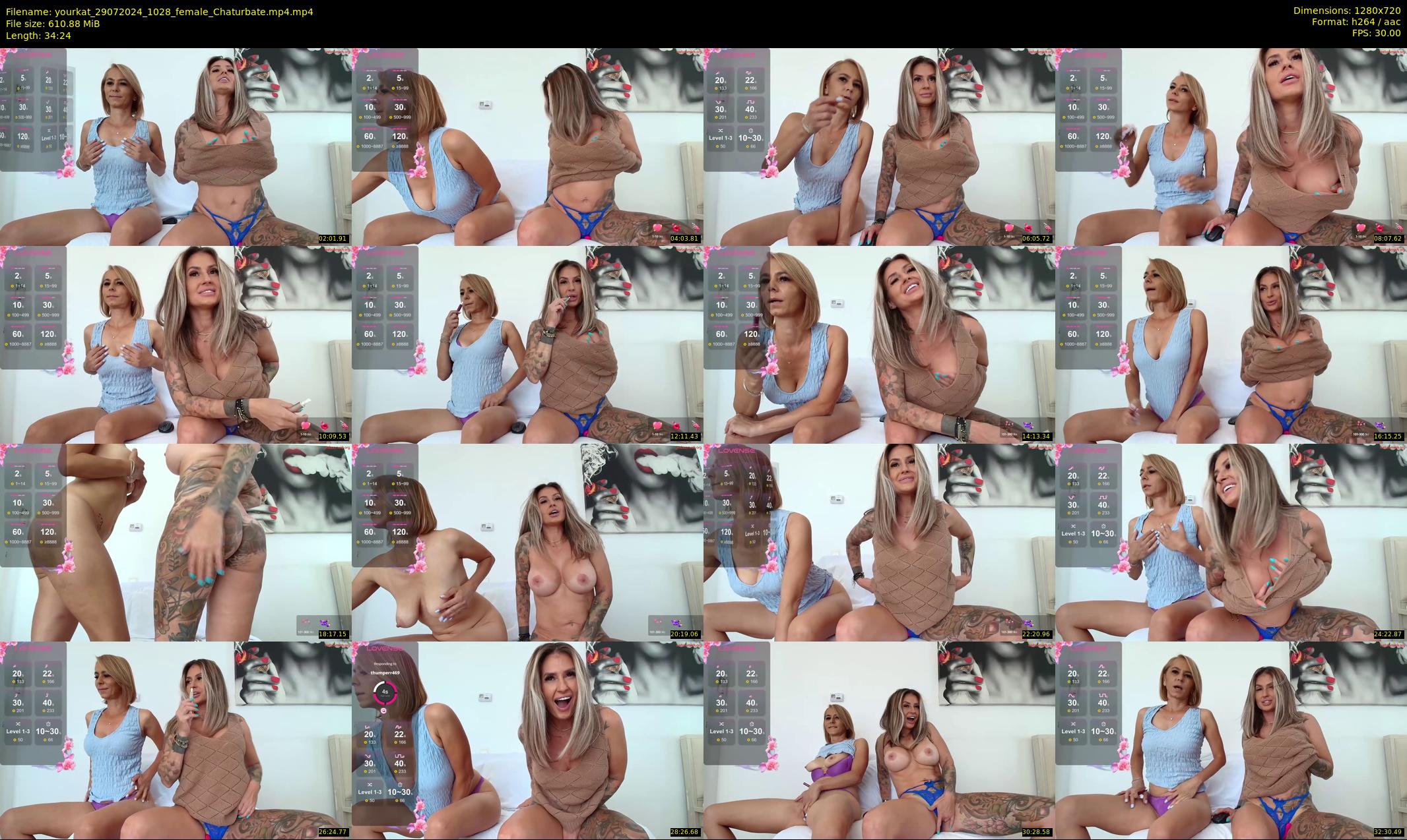 yourkat — 35 minute Chaturbate female cam show recording, 720p, Jul 29, 2024