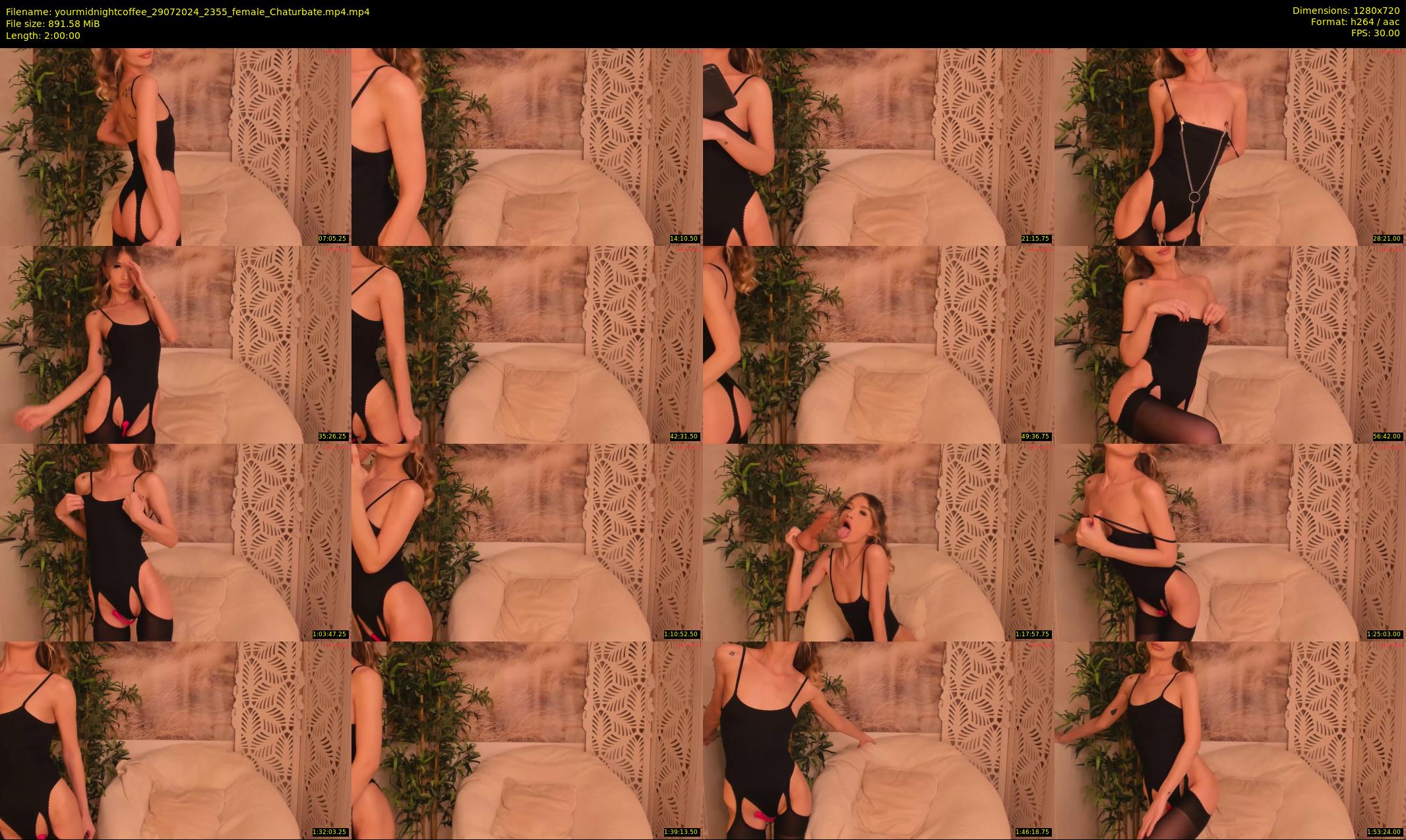 yourmidnightcoffee — 120 minute Chaturbate female cam show recording, 720p, Jul 29, 2024