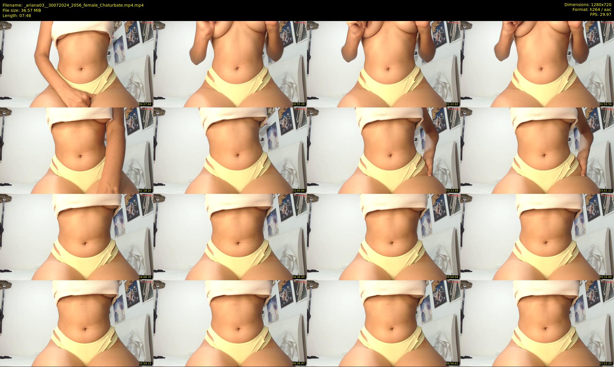 _ariana03_ — 8 minute Chaturbate female cam show recording, 720p, Jul 30, 2024