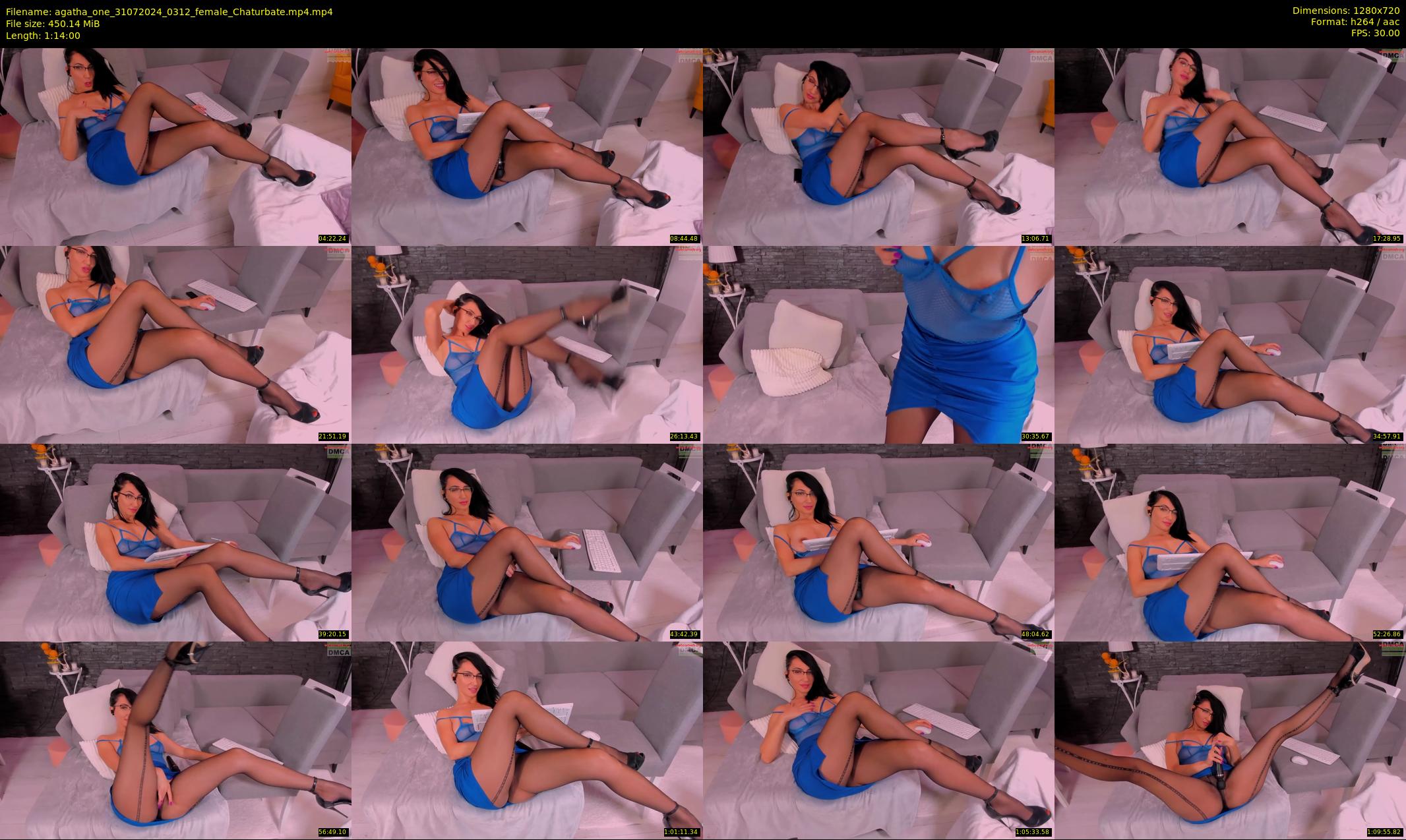 agatha_one — 74 minute Chaturbate female cam show recording, 720p, Jul 31, 2024