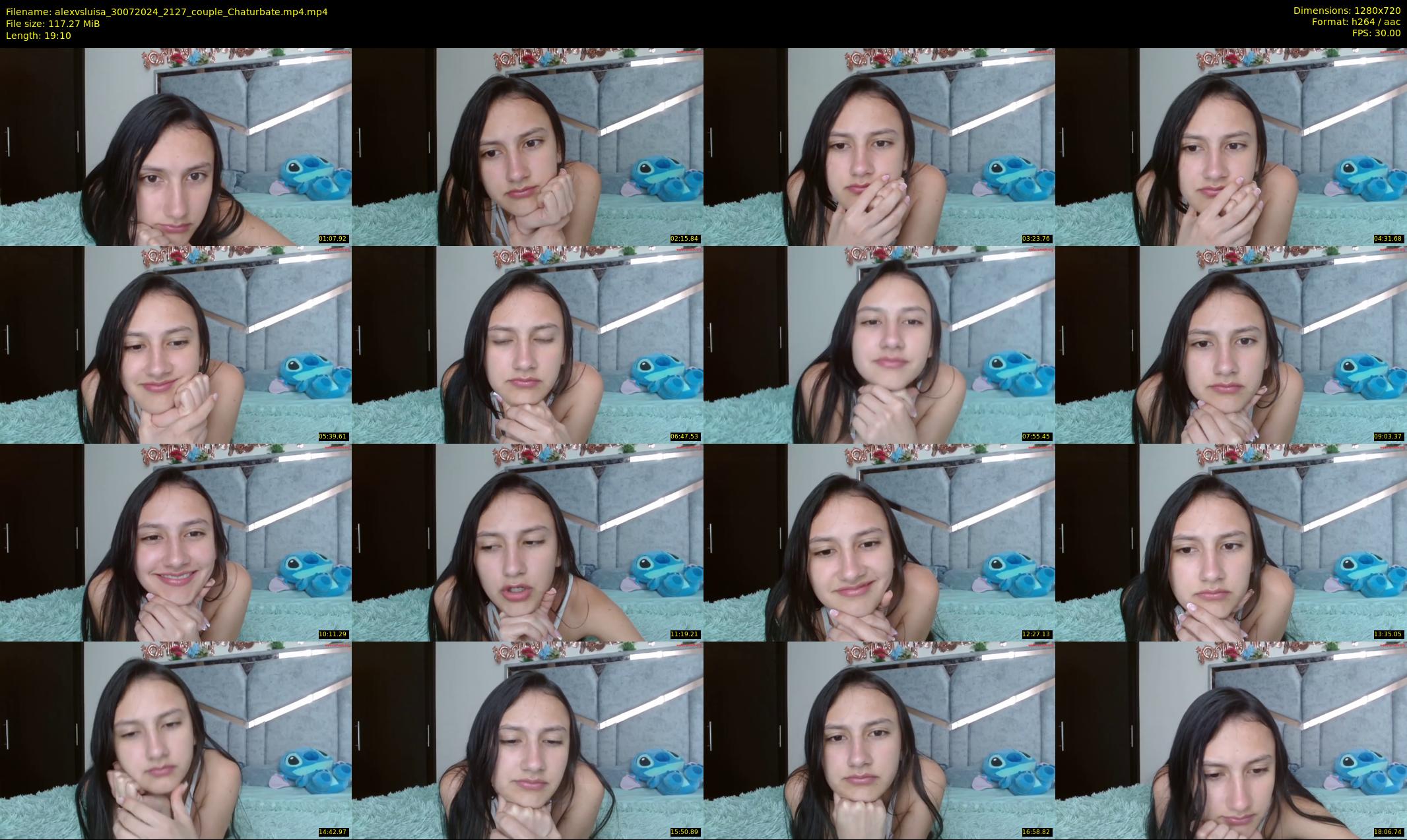 alexvsluisa — 20 minute Chaturbate couple cam show recording, 720p, Jul 30, 2024