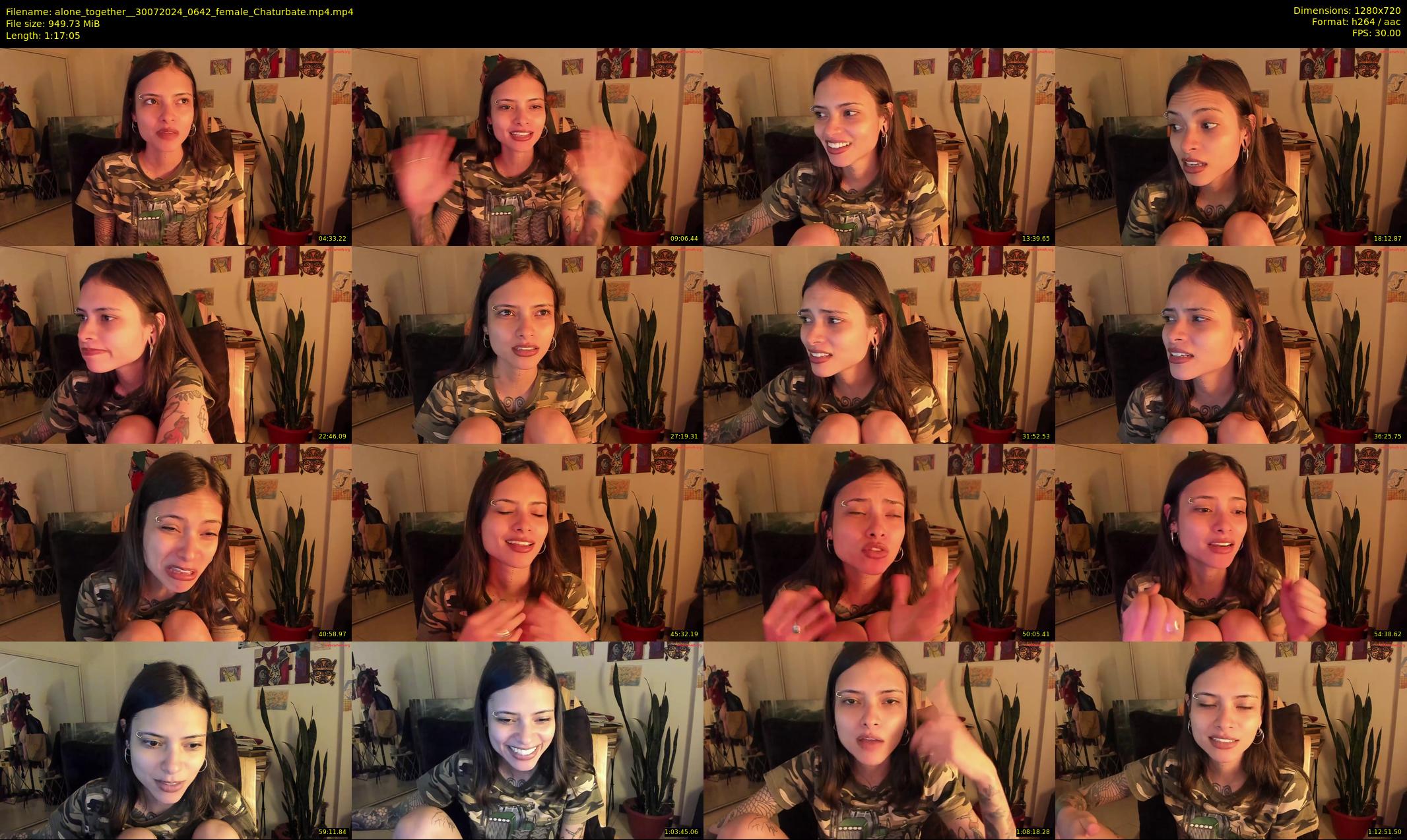 alone_together_ — 78 minute Chaturbate female cam show recording, 720p, Jul 30, 2024