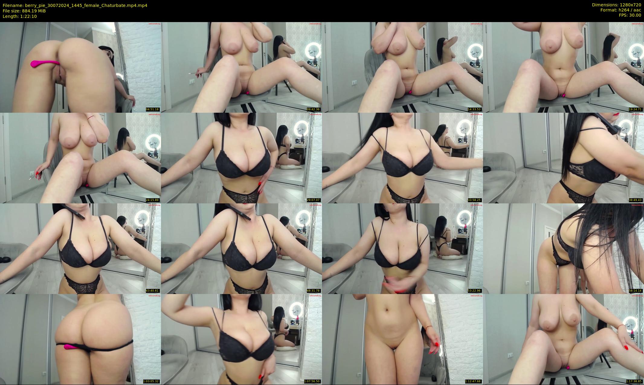 berry_pie — 83 minute Chaturbate female cam show recording, 720p, Jul 30, 2024