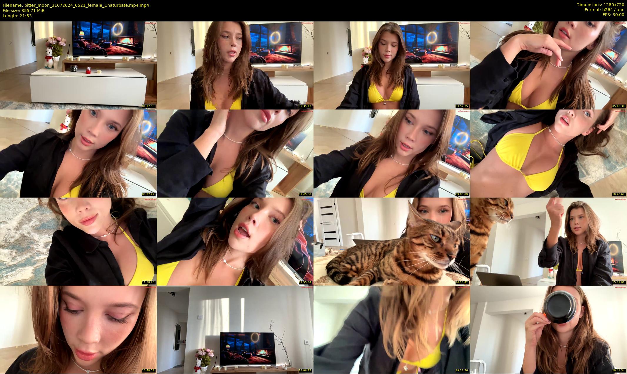 bitter_moon — 22 minute Chaturbate female cam show recording, 720p, Jul 31, 2024