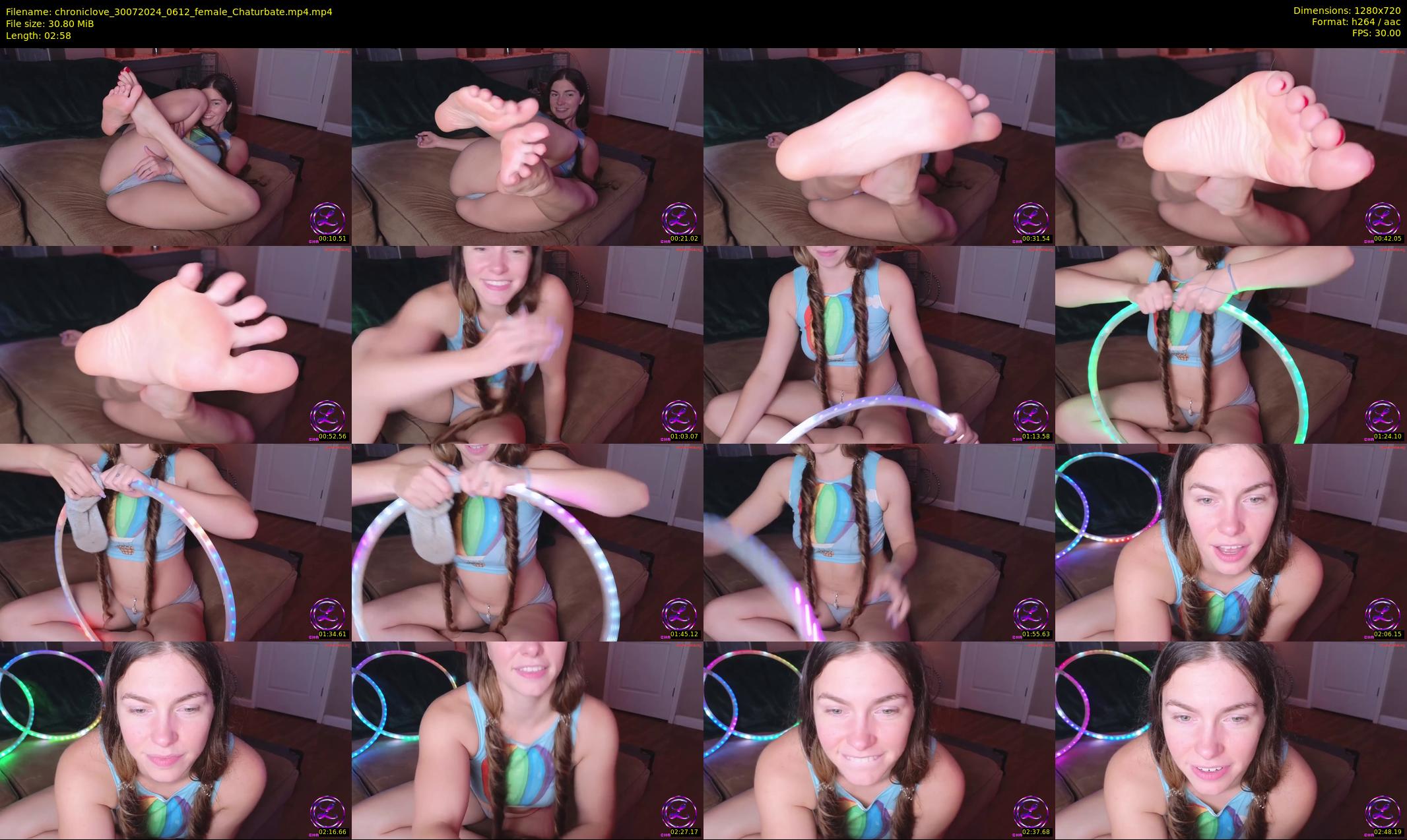 chroniclove — 3 minute Chaturbate female cam show recording, 720p, Jul 30, 2024