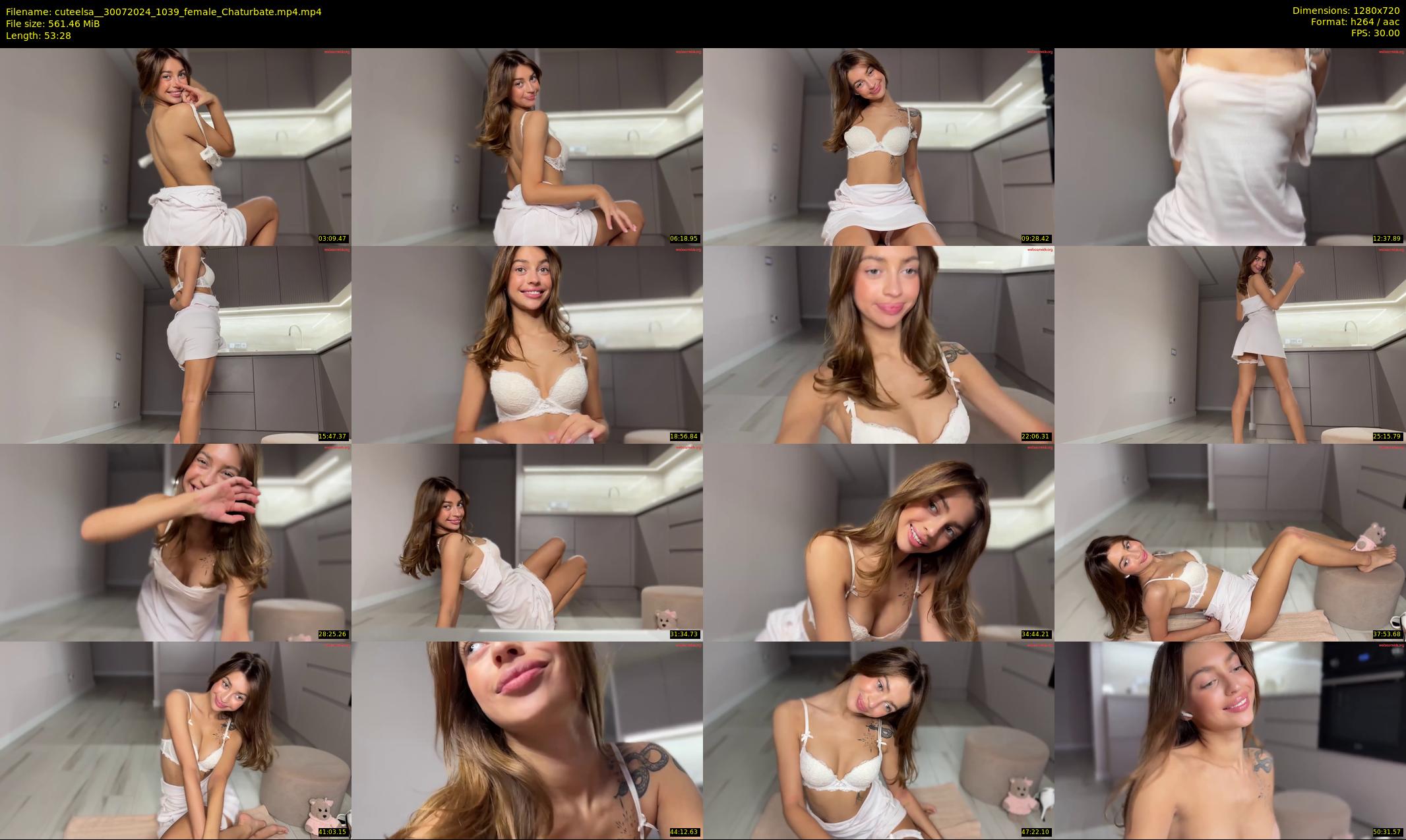 cuteelsa_ — 54 minute Chaturbate female cam show recording, 720p, Jul 30, 2024