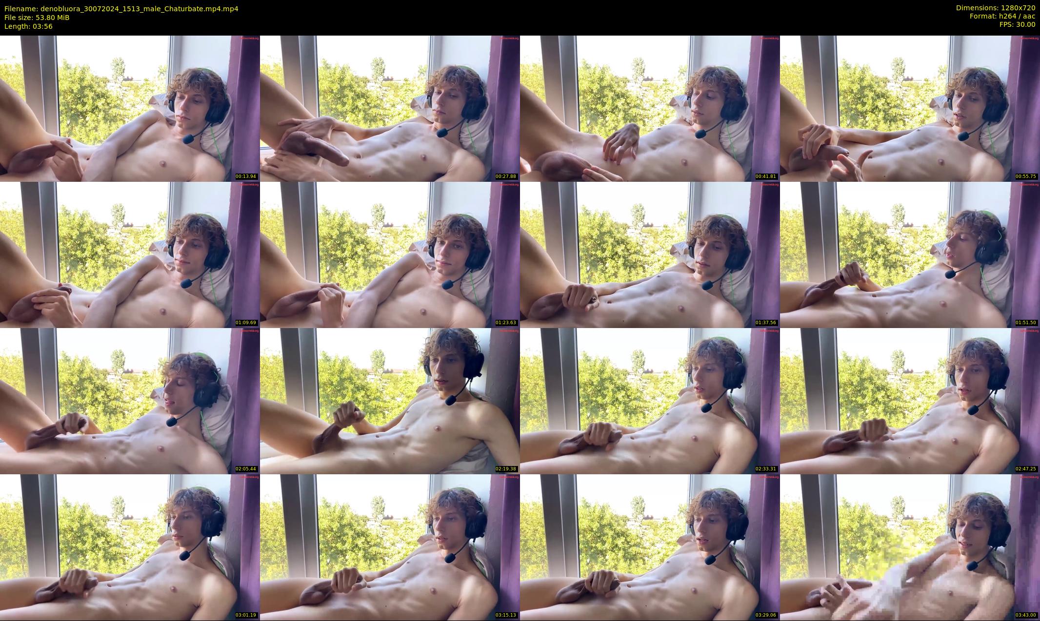 denobluora — 4 minute Chaturbate male cam show recording, 720p, Jul 30, 2024
