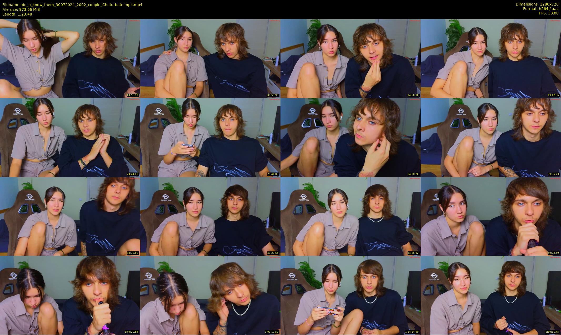 do_u_know_them — 84 minute Chaturbate couple cam show recording, 720p, Jul 30, 2024