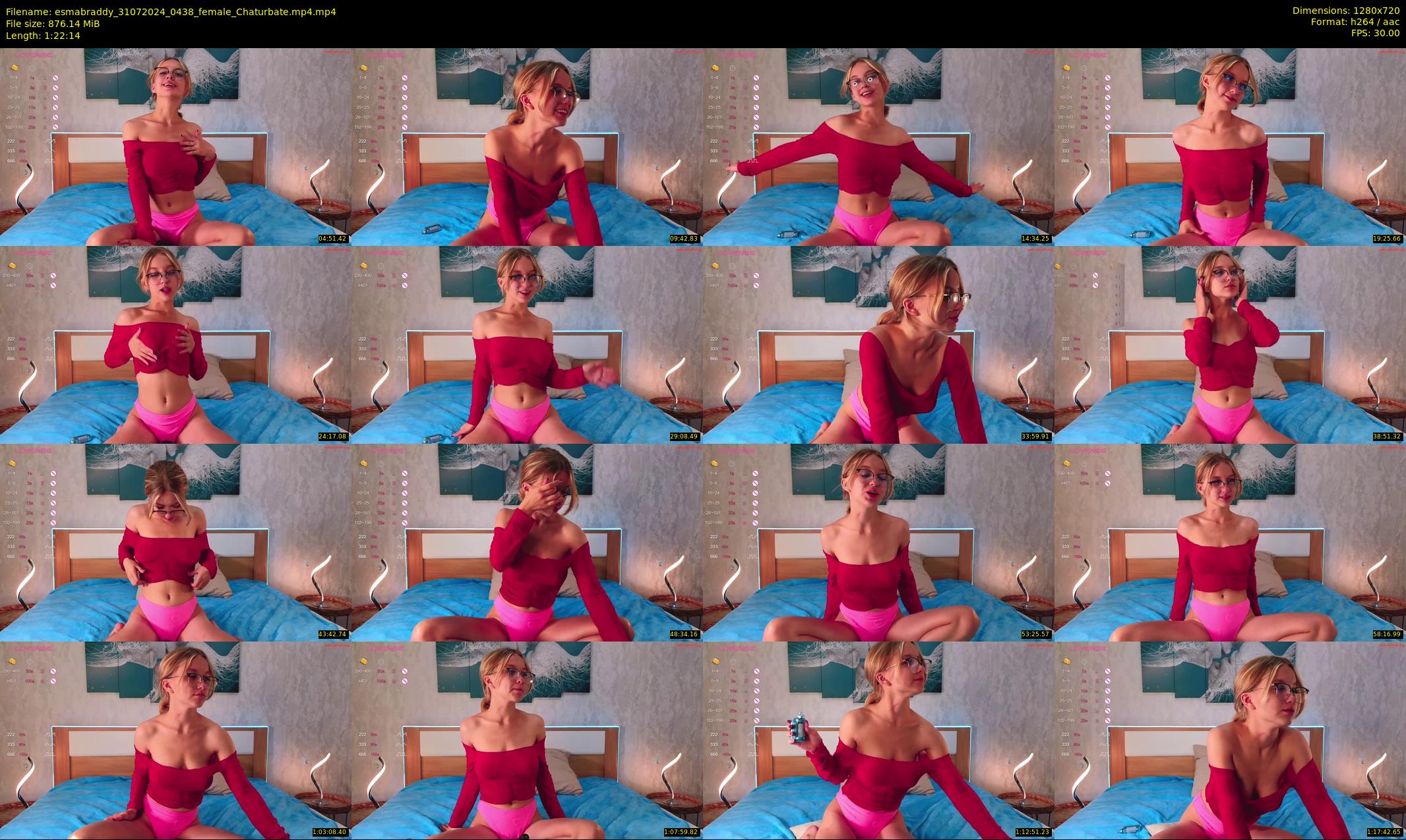 esmabraddy — 83 minute Chaturbate female cam show recording, 720p, Jul 31, 2024