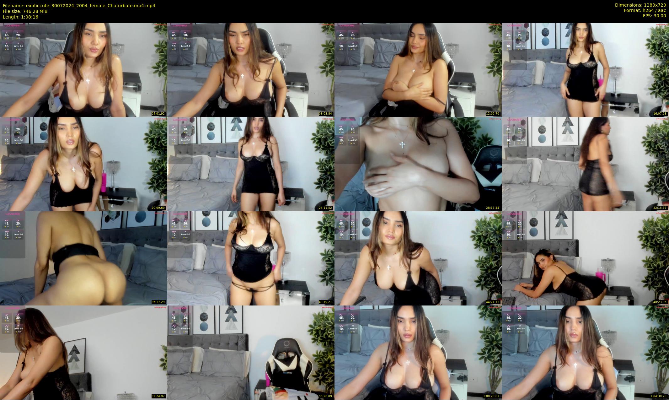 exoticcute — 69 minute Chaturbate female cam show recording, 720p, Jul 30, 2024