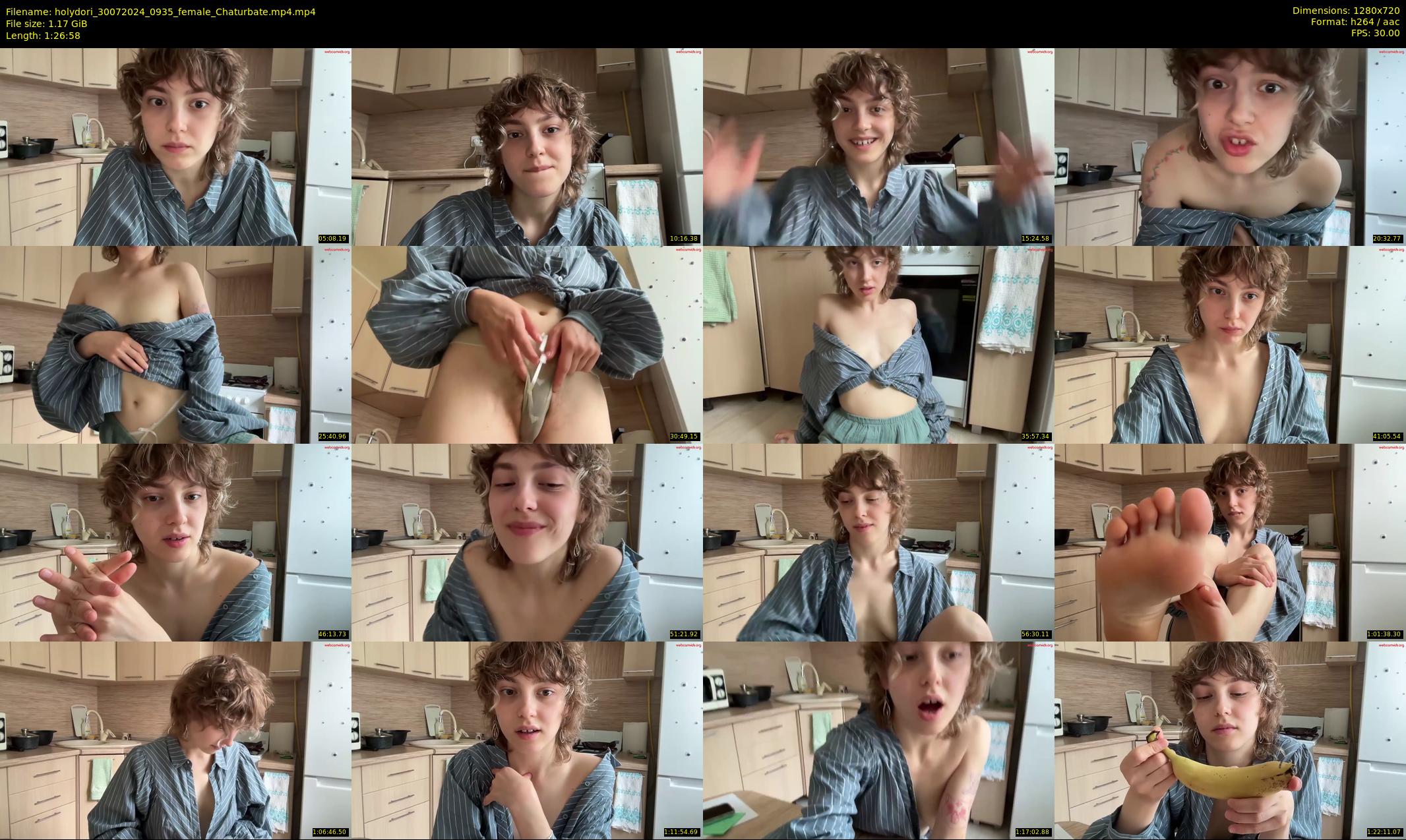 holydori — 87 minute Chaturbate female cam show recording, 720p, Jul 30, 2024