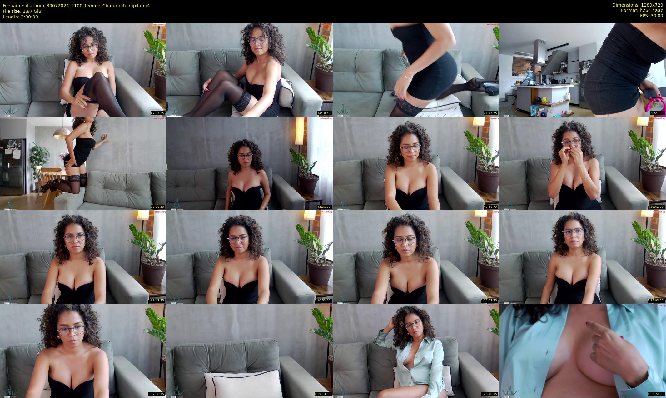 illaroom — 120 minute Chaturbate female cam show recording, 720p, Jul 30, 2024